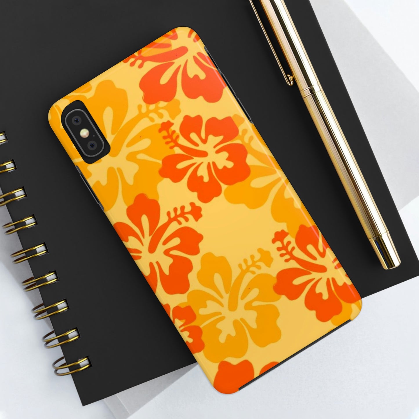 Orange summer, for iPhone, summer collection Tough Phone Cases, Case-Mate