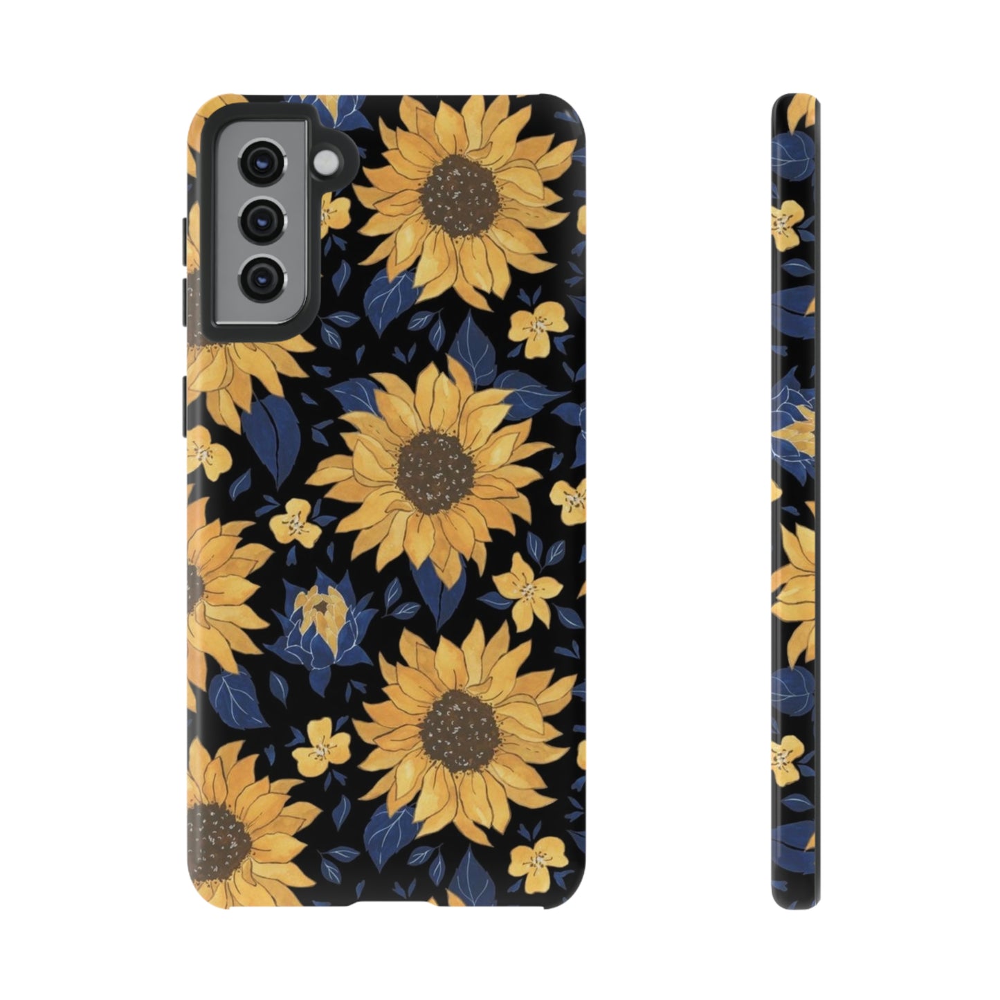 Sunflower phone case/ for Samsung & Google phones/ Floral collection/ Tough Phone Cases