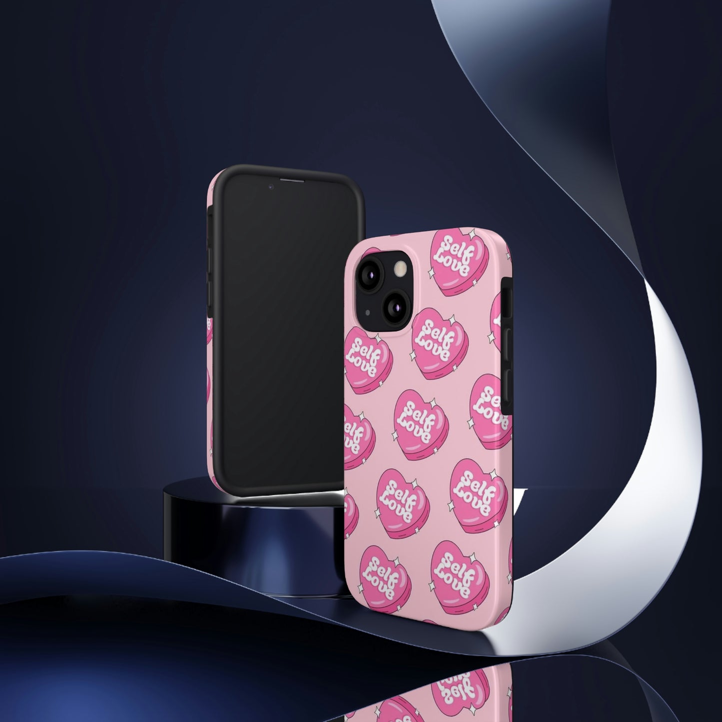 Self Love phone case/ for iPhones/heart collection Tough Phone Cases,