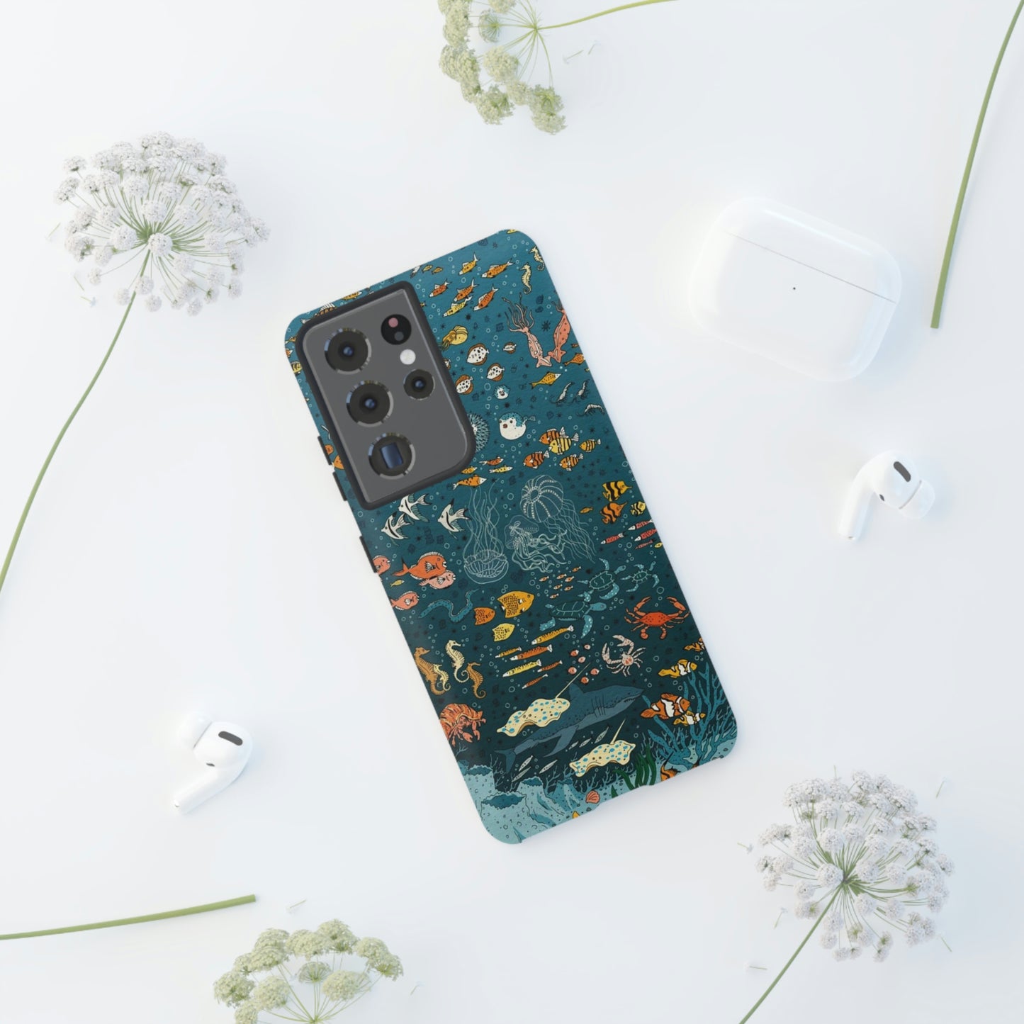 under the sea, phone case, for Samsung & Google phones, summer collection /Tough Cases