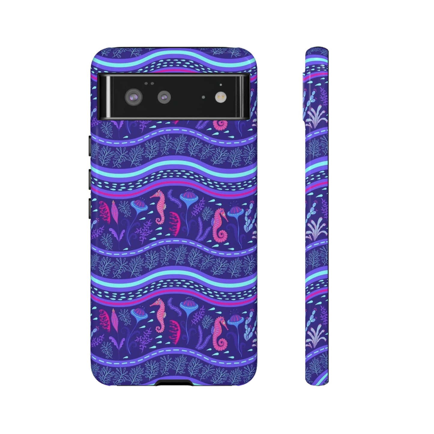 Sea horse reef/ phone case, for Samsung & Google phones/ Summer collection / Tough Cases