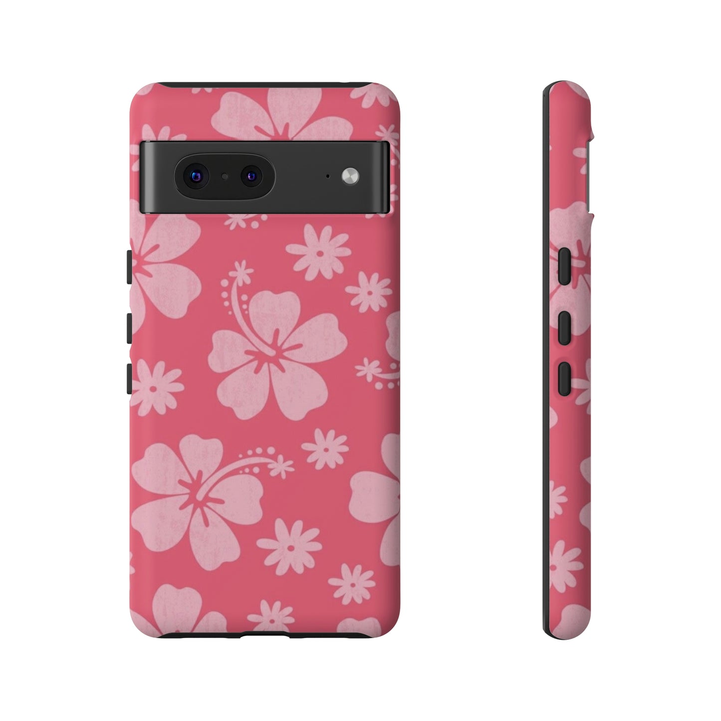 Pink hibiscus phone case/ for Samsung & Google phones /summer collection