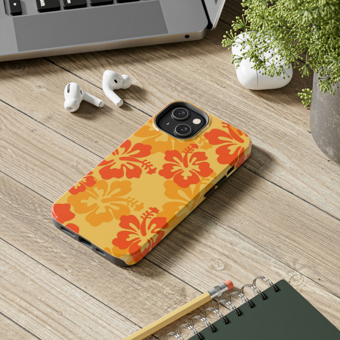 Orange summer, for iPhone, summer collection Tough Phone Cases, Case-Mate