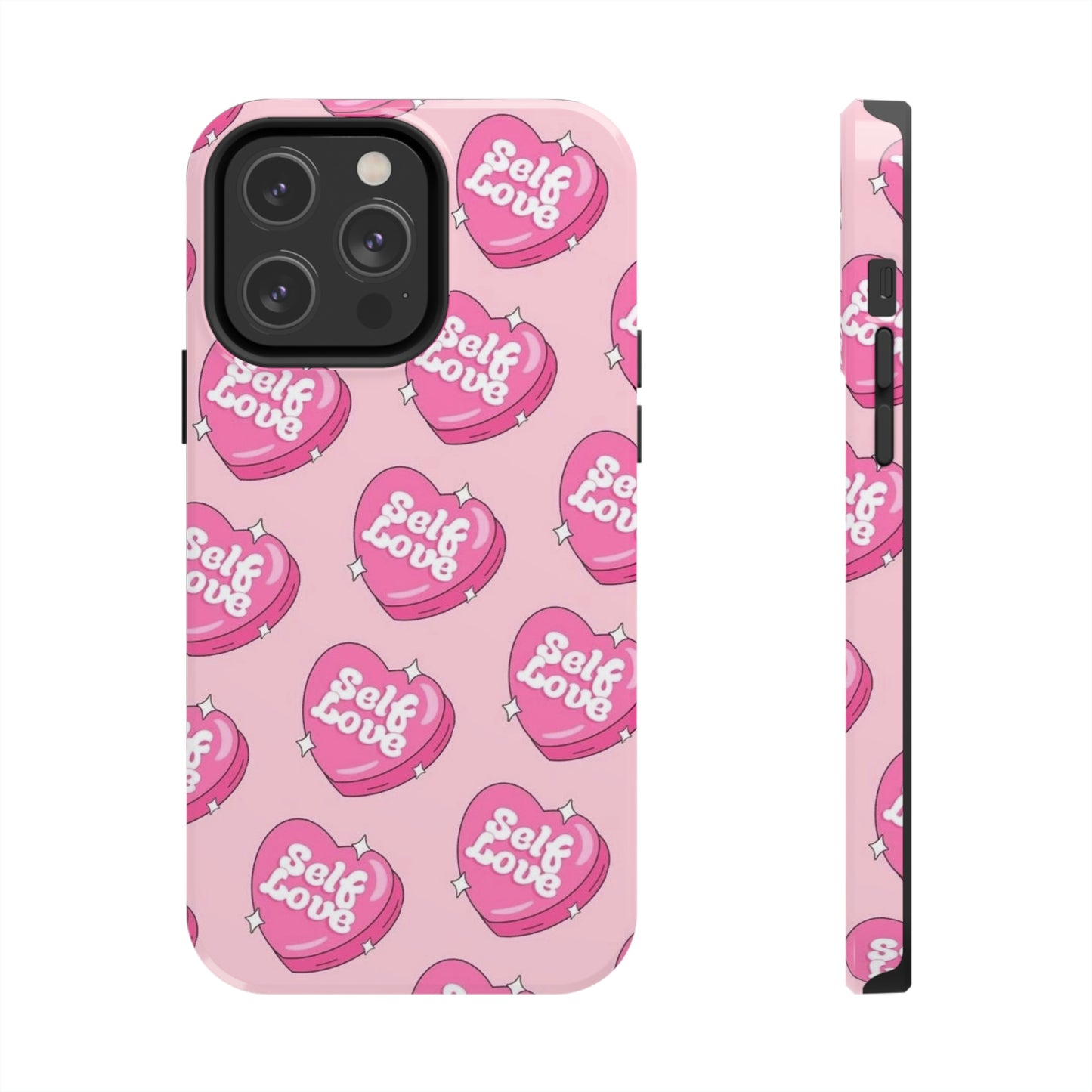 Self Love phone case/ for iPhones/heart collection Tough Phone Cases,