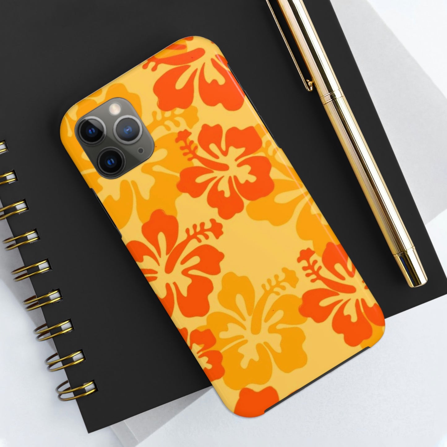 Orange summer, for iPhone, summer collection Tough Phone Cases, Case-Mate