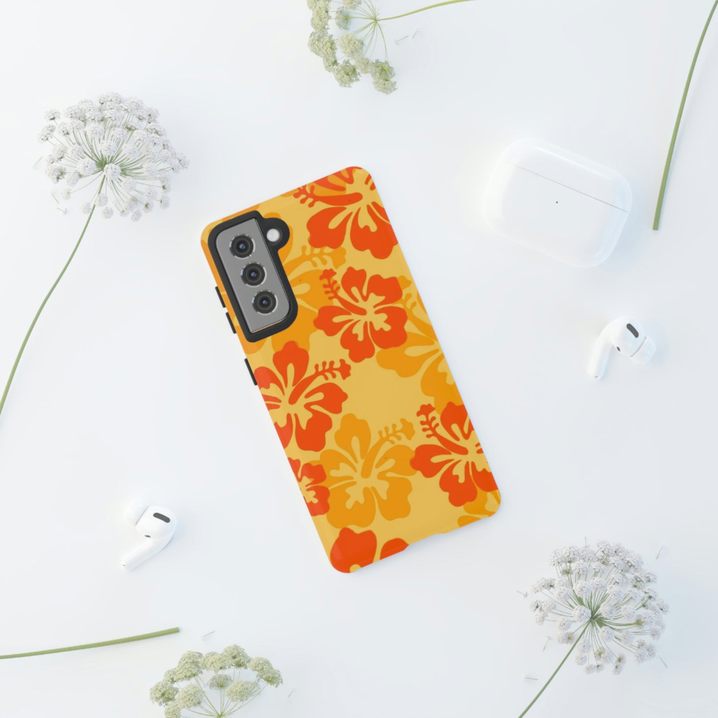 orange summer, phone case for Samsung & Google phones, summer collection/Tough Cases