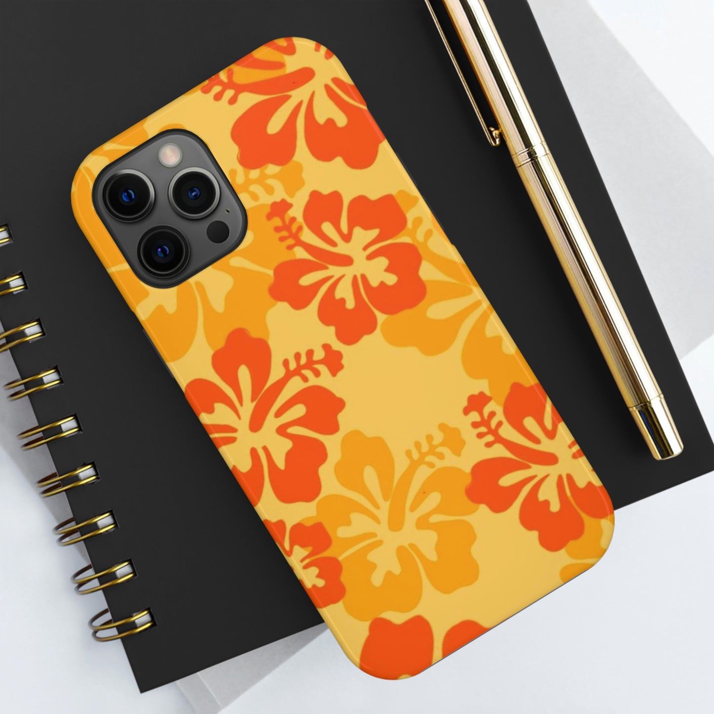 Orange summer, for iPhone, summer collection Tough Phone Cases, Case-Mate