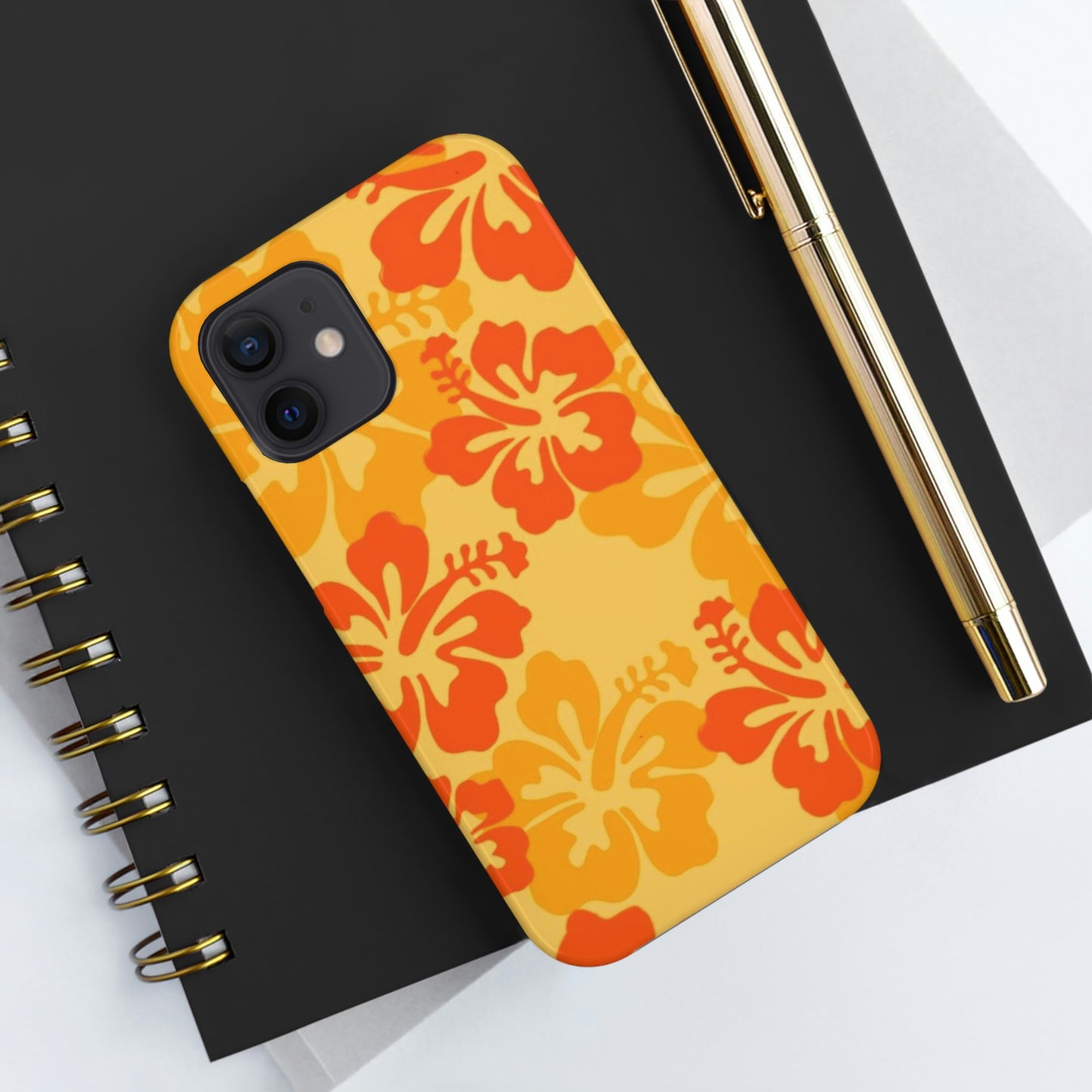 Orange summer, for iPhone, summer collection Tough Phone Cases, Case-Mate