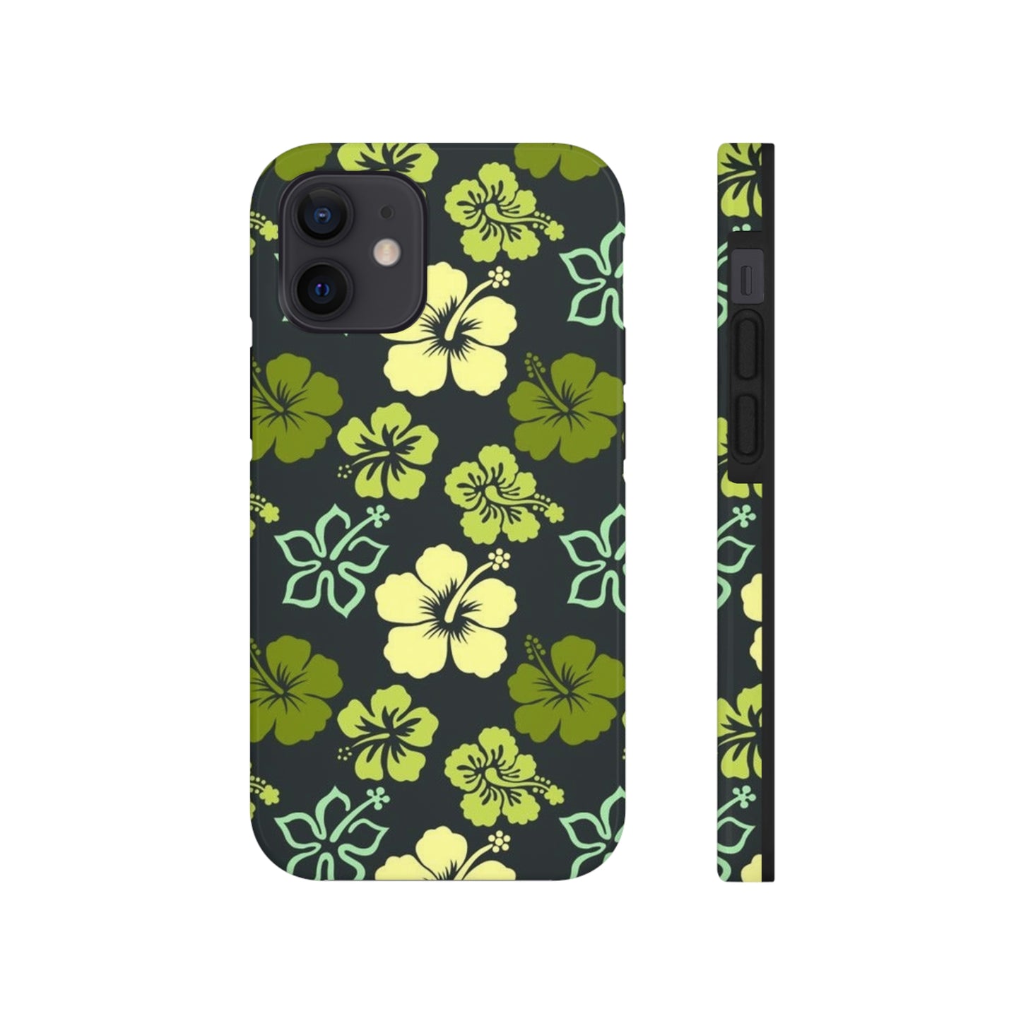 Green Hawaiian phone case for iPhone / summer collection Tough Phone Cases, Case-Mate