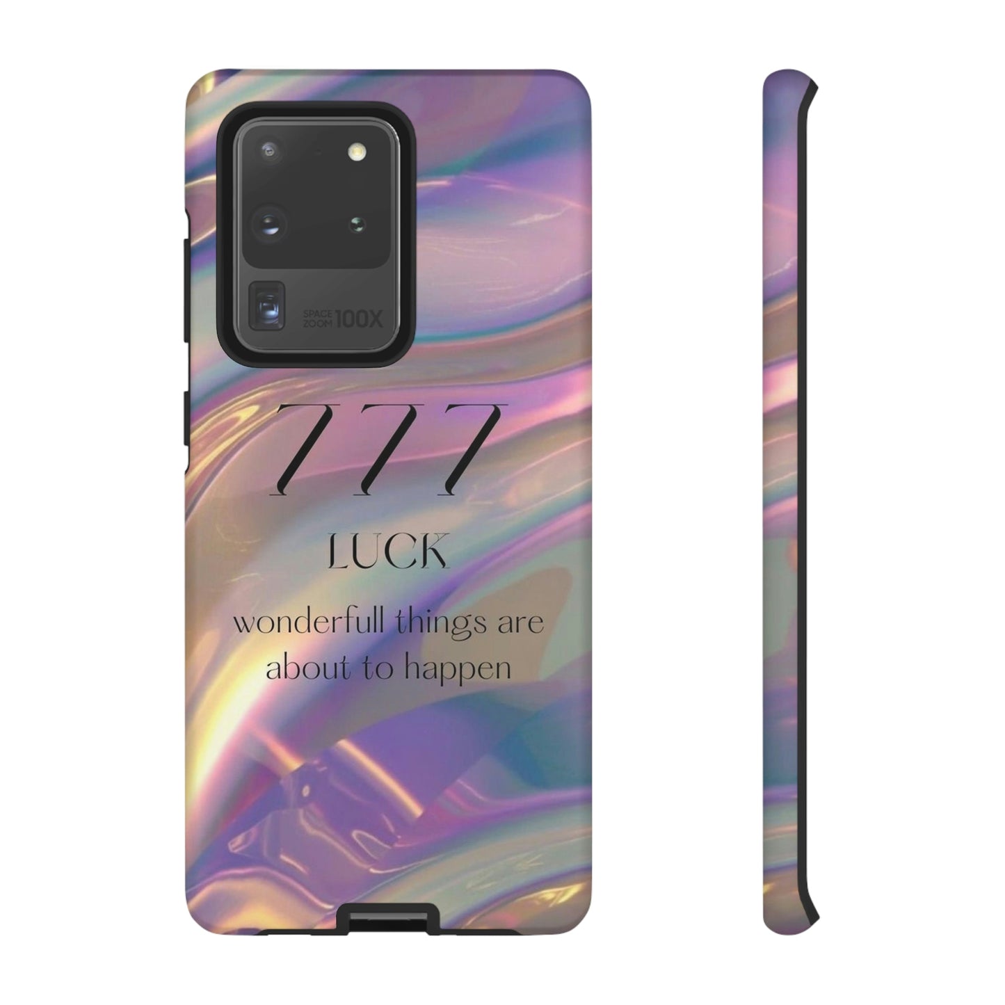 Lucky 7 phone case, for Samsung & Google phone/ Tough case/ LUX collection