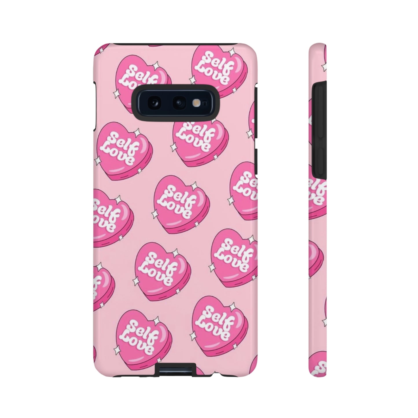 Self love phone case, for Samsung & google phones,/ heart collection/ tough case