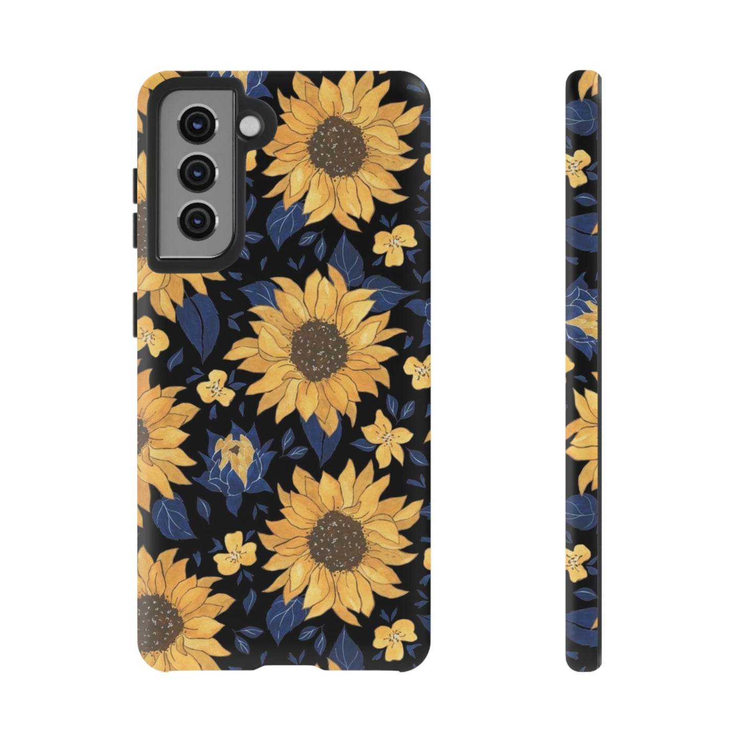 Sunflower phone case/ for Samsung & Google phones/ Floral collection/ Tough Phone Cases