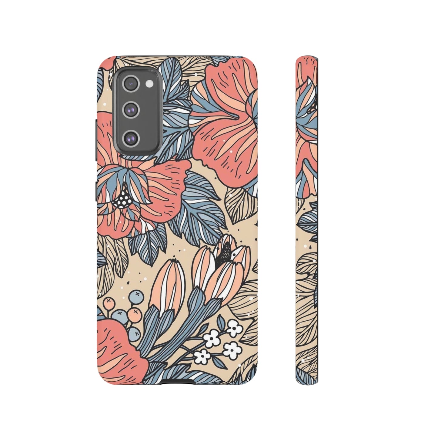 Floral Phone case, for Samsung & Google phone/Tough Cases/ Floral collection