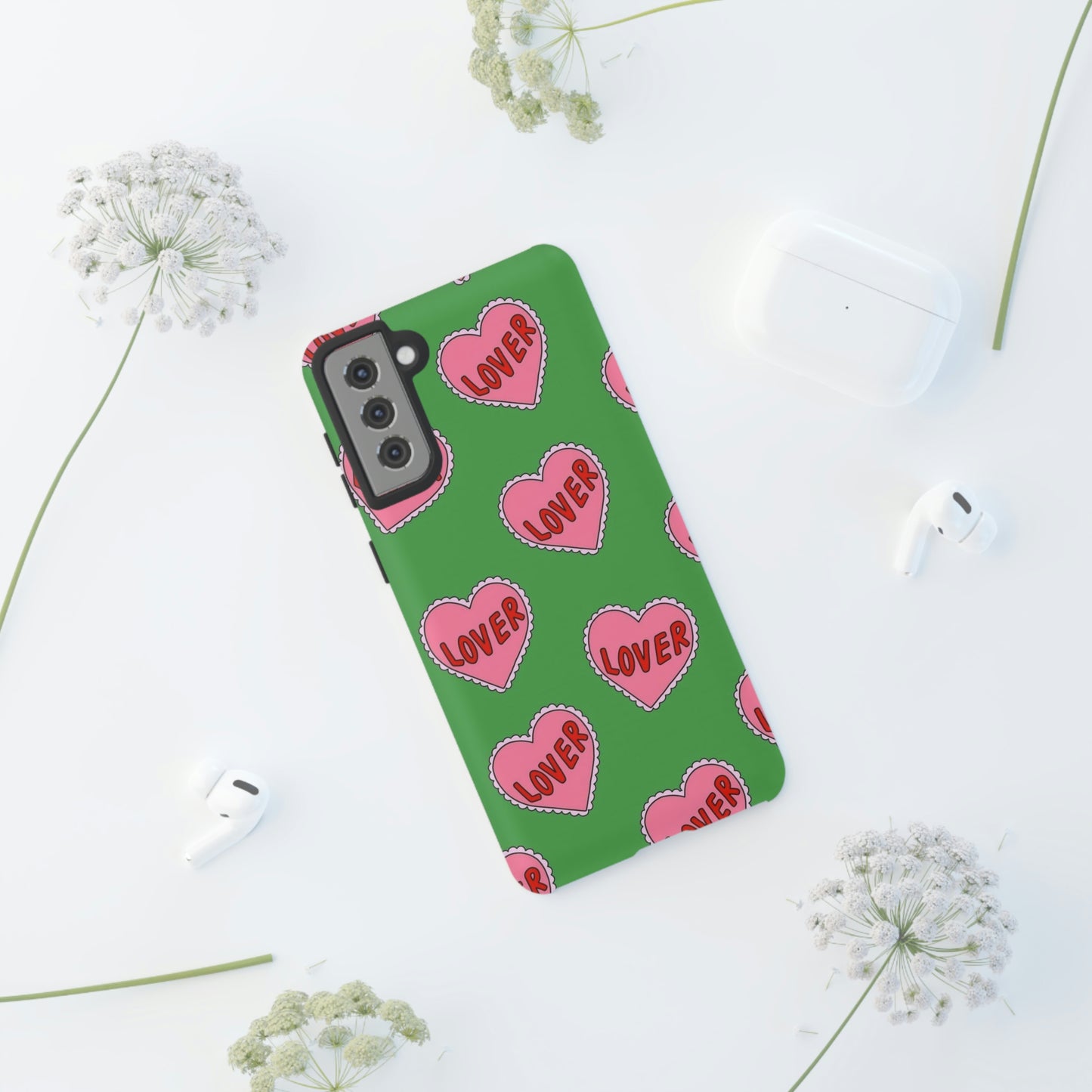 Lover Phone case, for Samsung & Google phones / heart collection/ Tough Cases