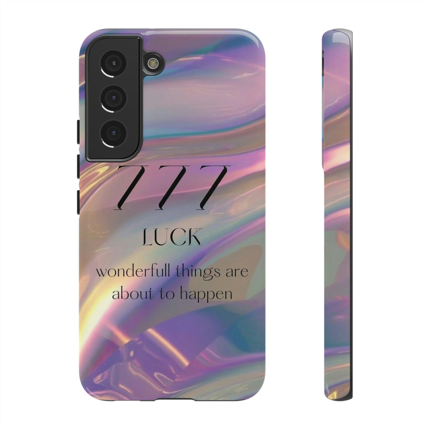 Lucky 7 phone case, for Samsung & Google phone/ Tough case/ LUX collection