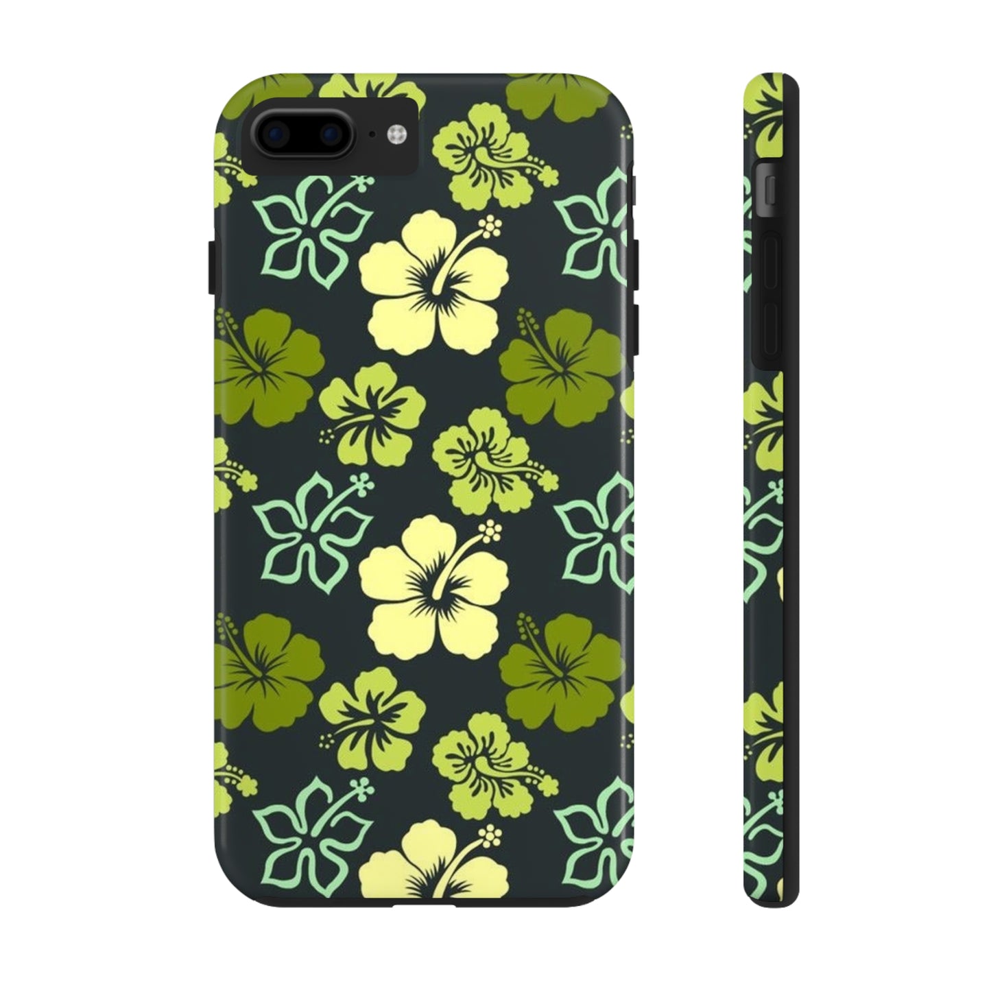 Green Hawaiian phone case for iPhone / summer collection Tough Phone Cases, Case-Mate