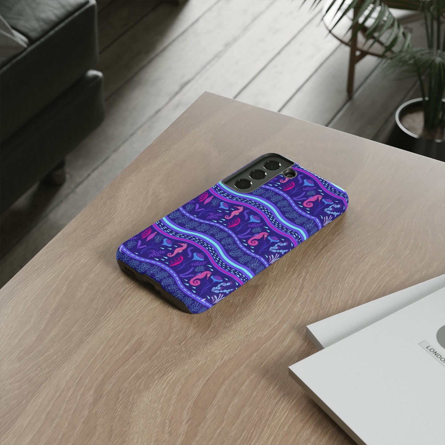 Sea horse reef/ phone case, for Samsung & Google phones/ Summer collection / Tough Cases