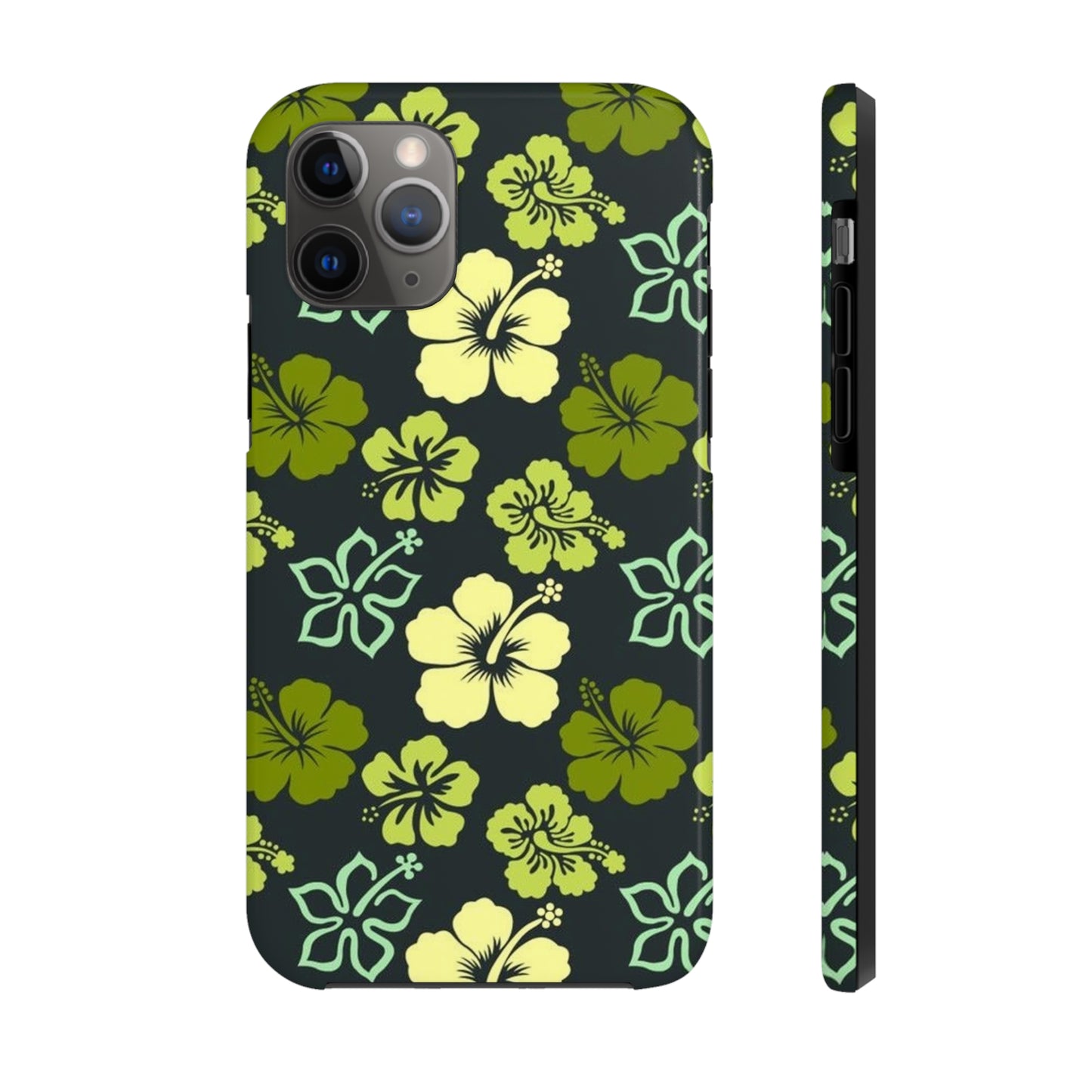 Green Hawaiian phone case for iPhone / summer collection Tough Phone Cases, Case-Mate