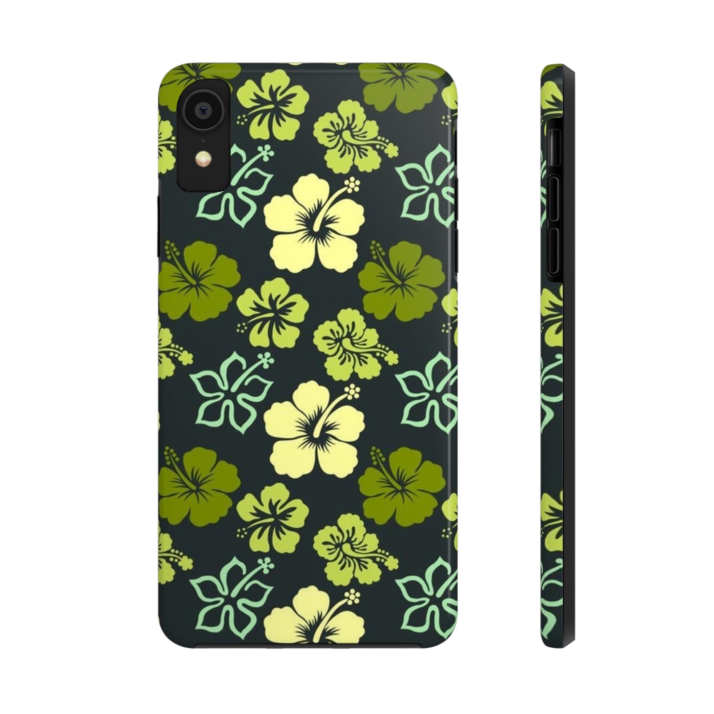 Green Hawaiian phone case for iPhone / summer collection Tough Phone Cases, Case-Mate