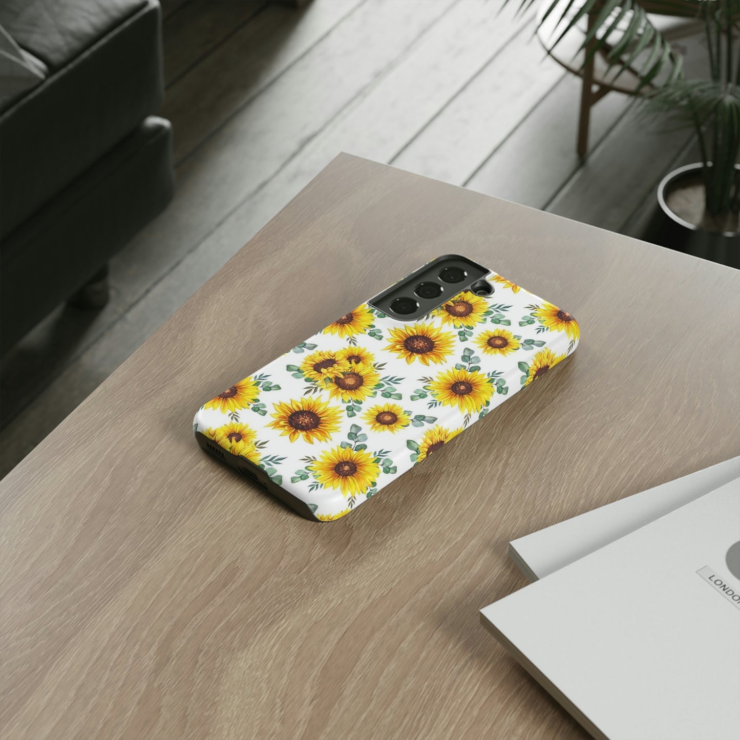 Sunny Sunflower phone case/ for Samsung & Google phones/ floral collection/Tough Cases