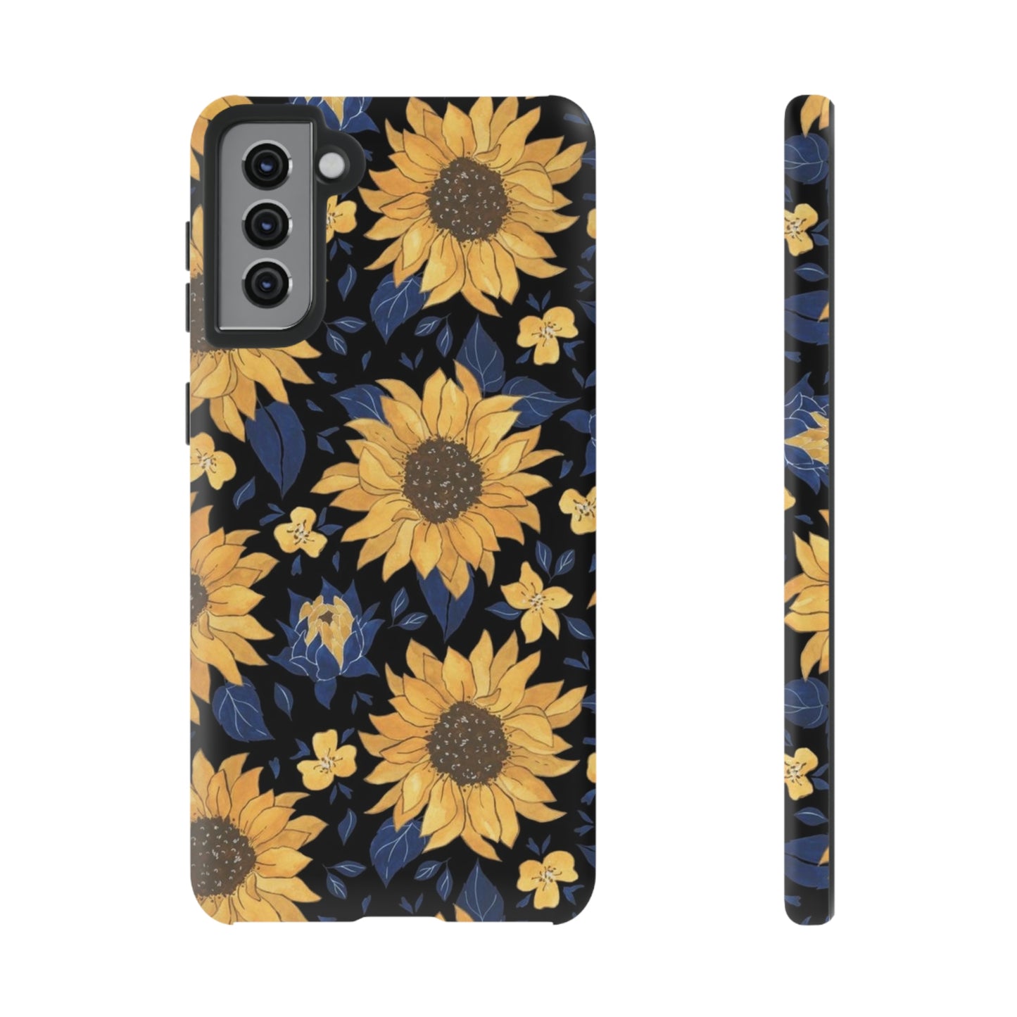 Sunflower phone case/ for Samsung & Google phones/ Floral collection/ Tough Phone Cases