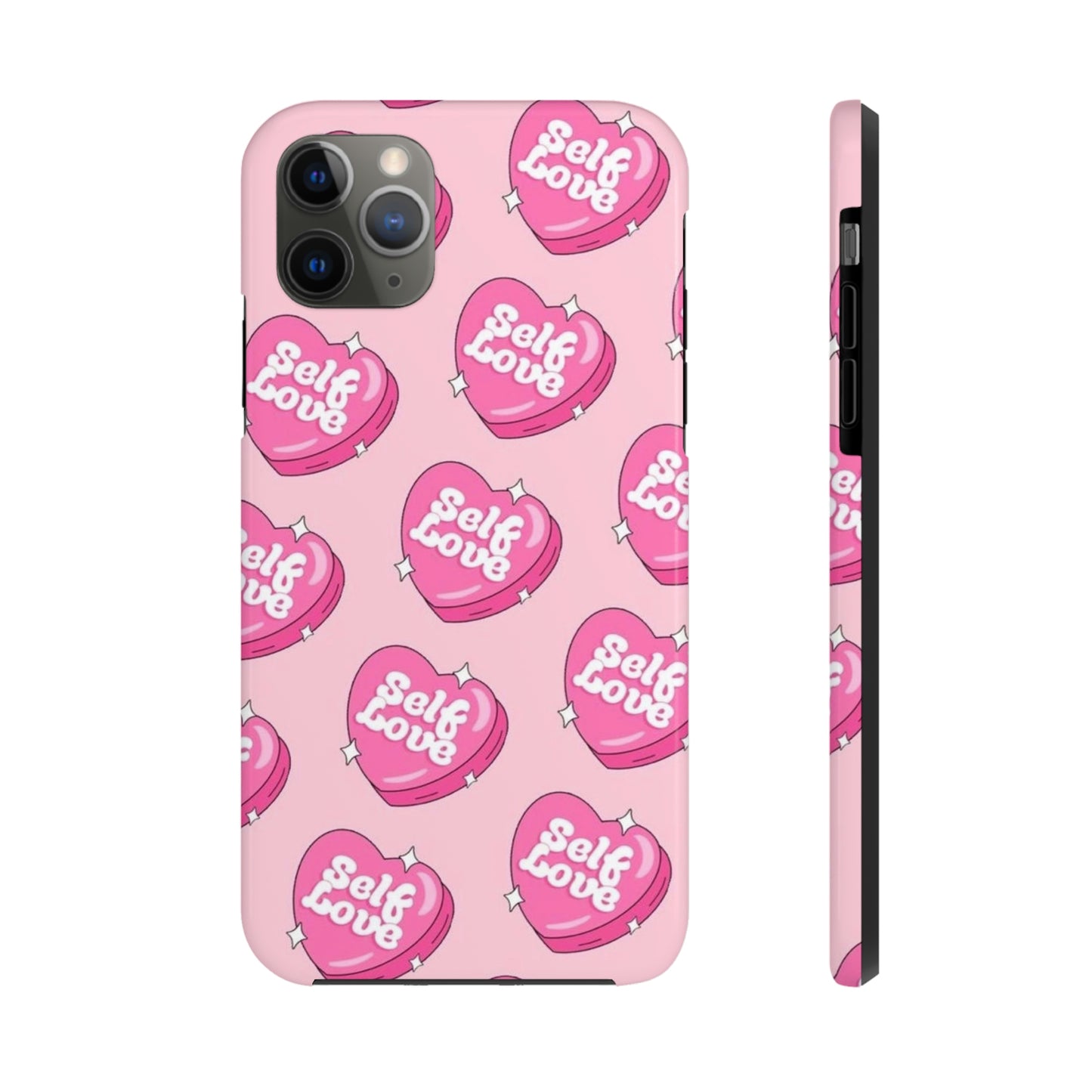 Self Love phone case/ for iPhones/heart collection Tough Phone Cases,