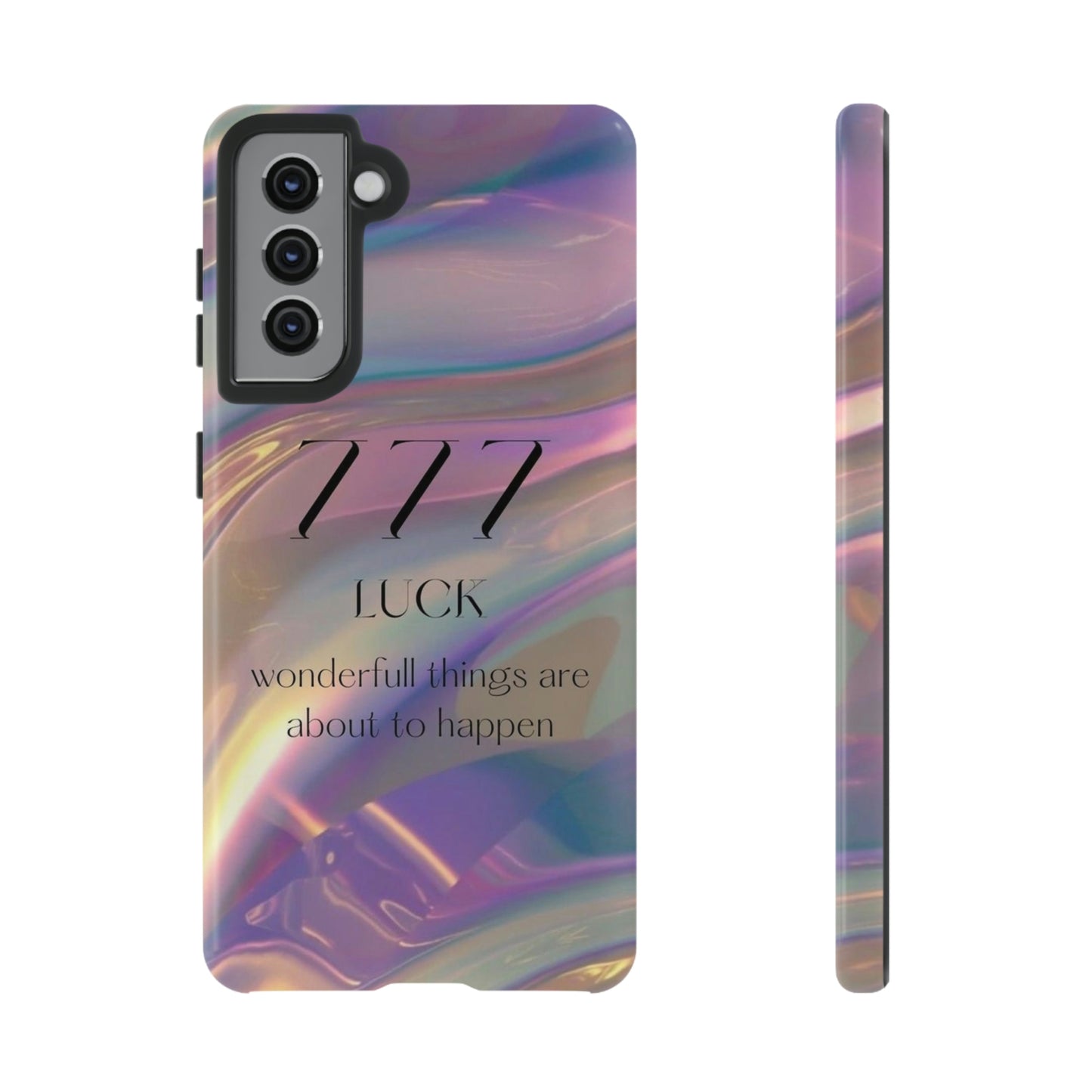 Lucky 7 phone case, for Samsung & Google phone/ Tough case/ LUX collection