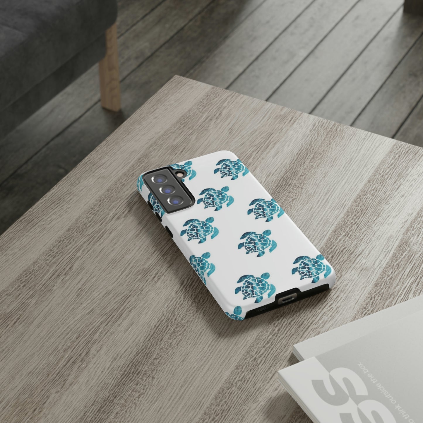 Turtles Crossing phone case/ for Samsung & Google phones/ Tough Cases/ summer collection