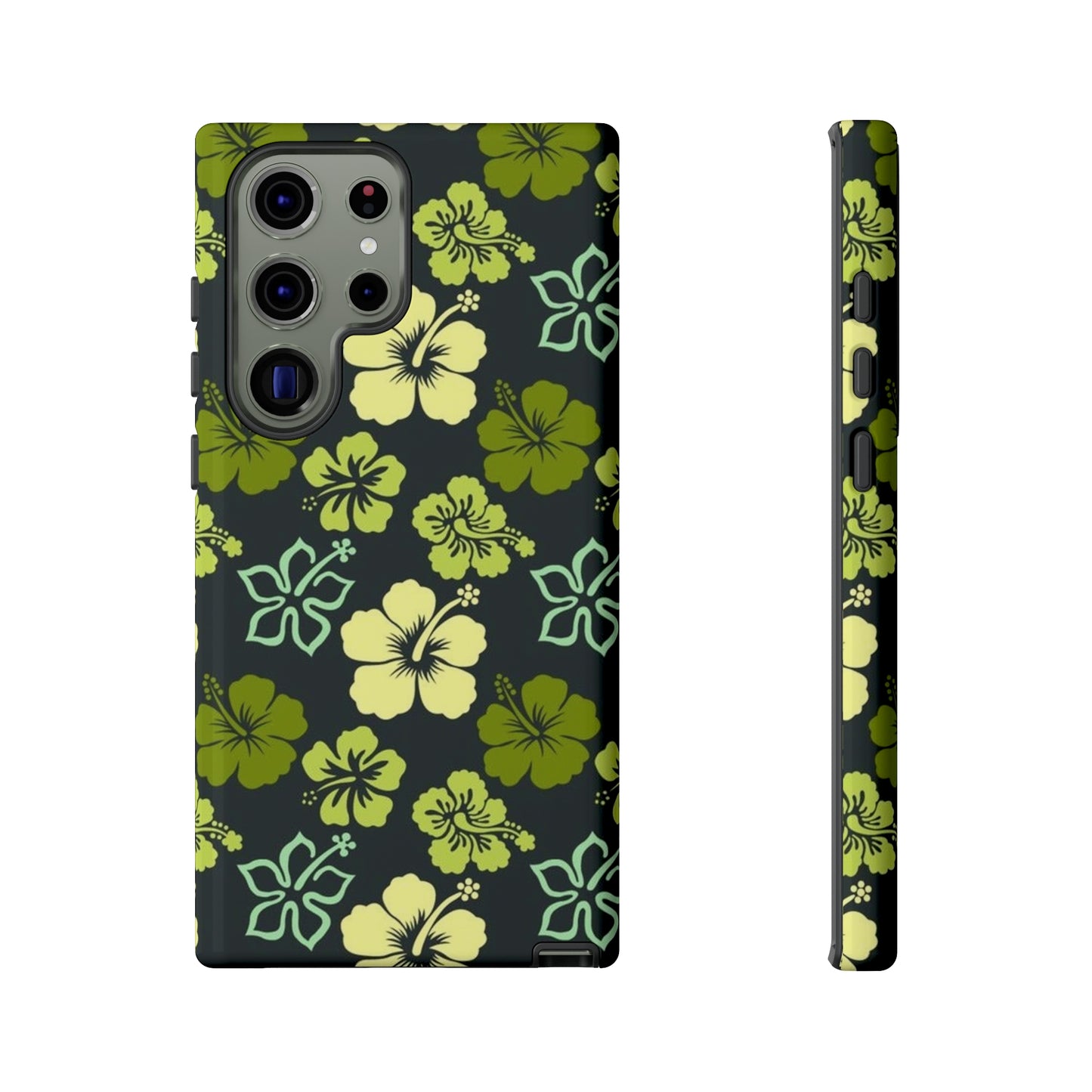 Green Hawaiian phone case for Samsung & Google phones / summer collection / Tough Cases