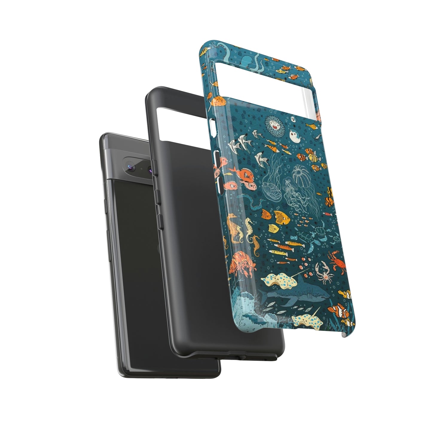 under the sea, phone case, for Samsung & Google phones, summer collection /Tough Cases