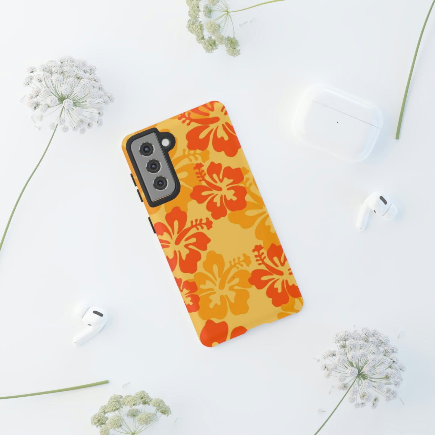 orange summer, phone case for Samsung & Google phones, summer collection/Tough Cases