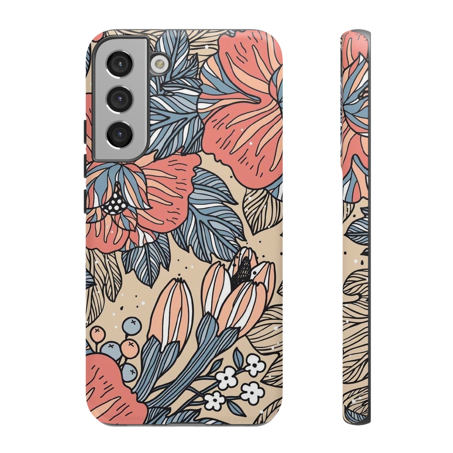 Floral Phone case, for Samsung & Google phone/Tough Cases/ Floral collection