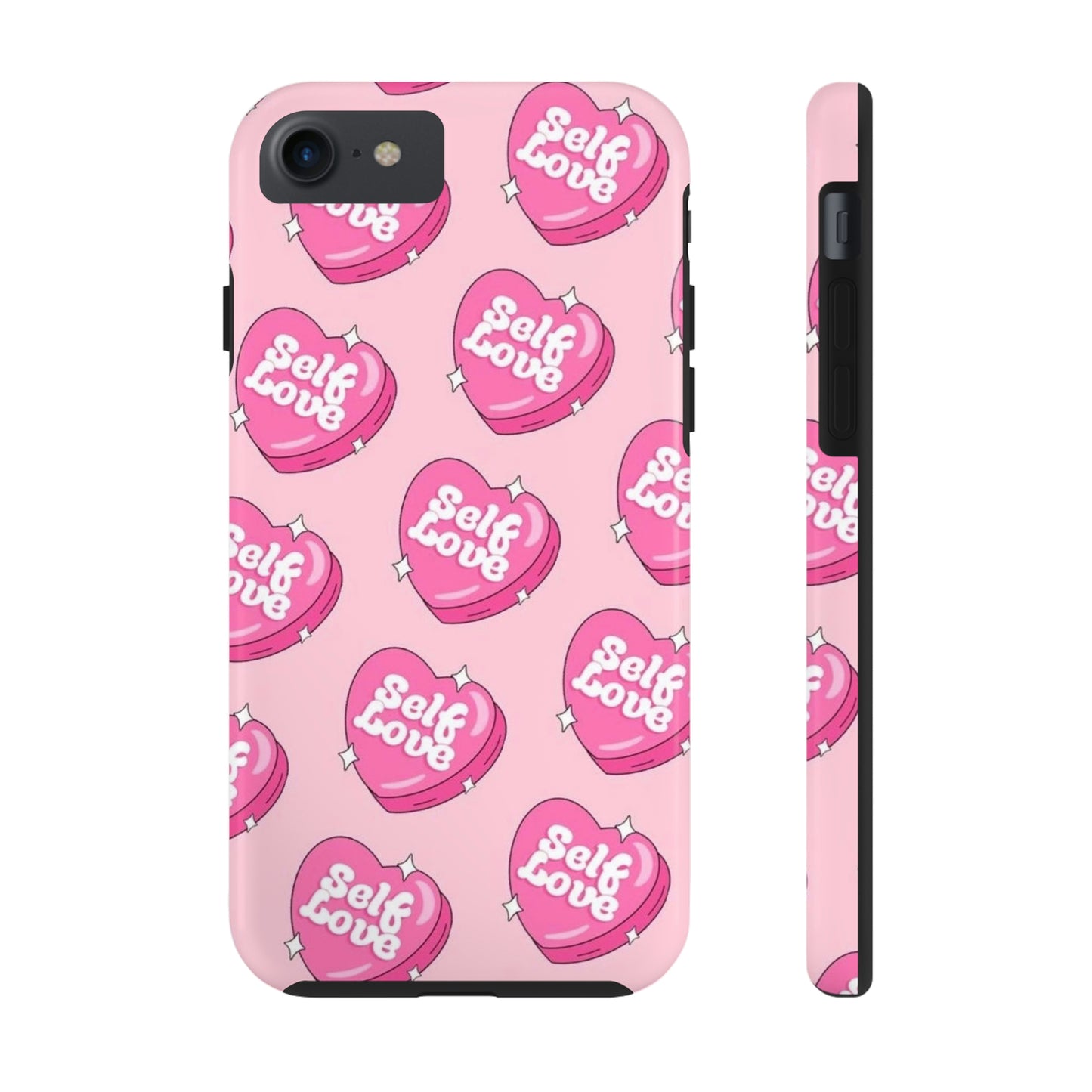 Self Love phone case/ for iPhones/heart collection Tough Phone Cases,