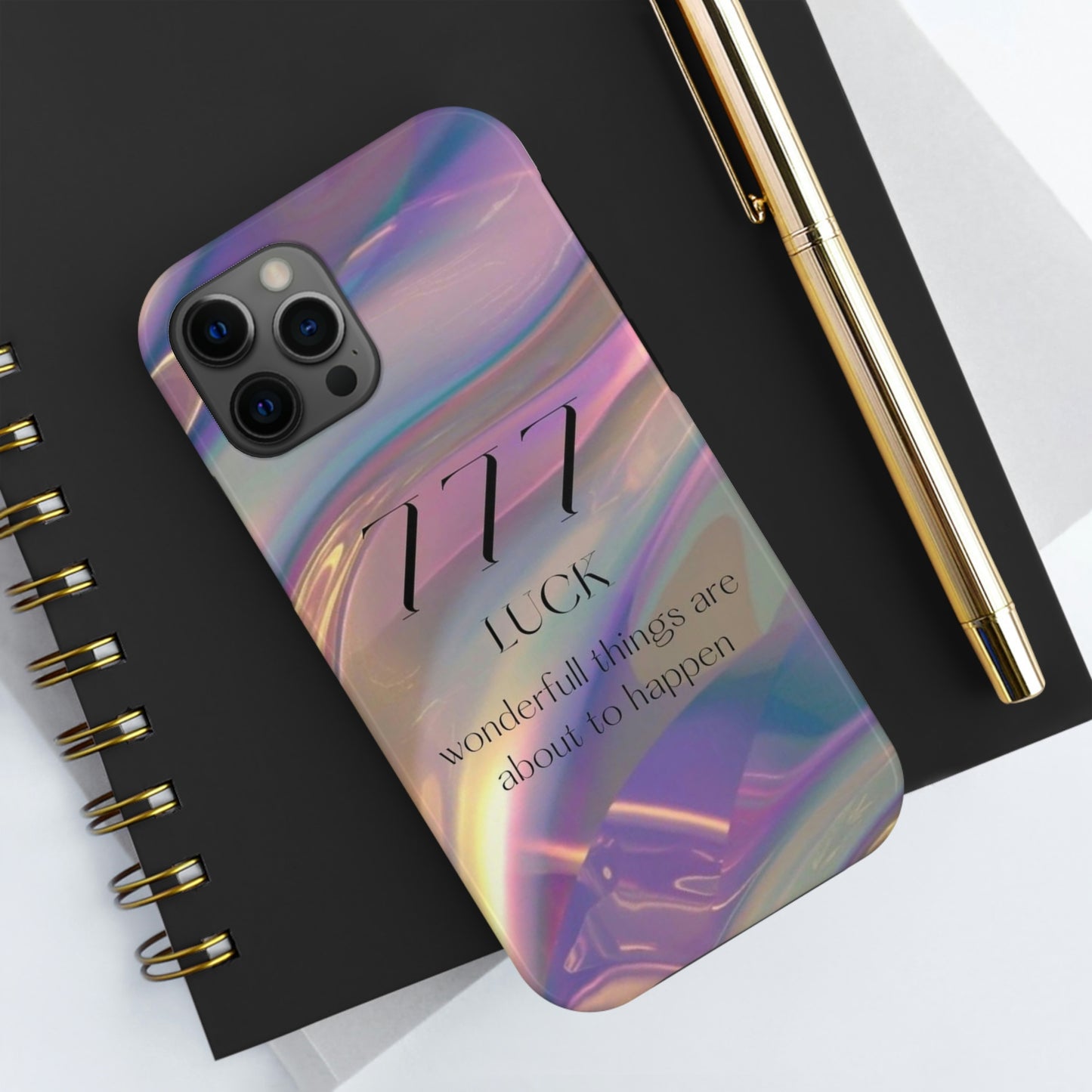 Lucky 7  Phone Case for iPhone, Tough phone case, LUX collection