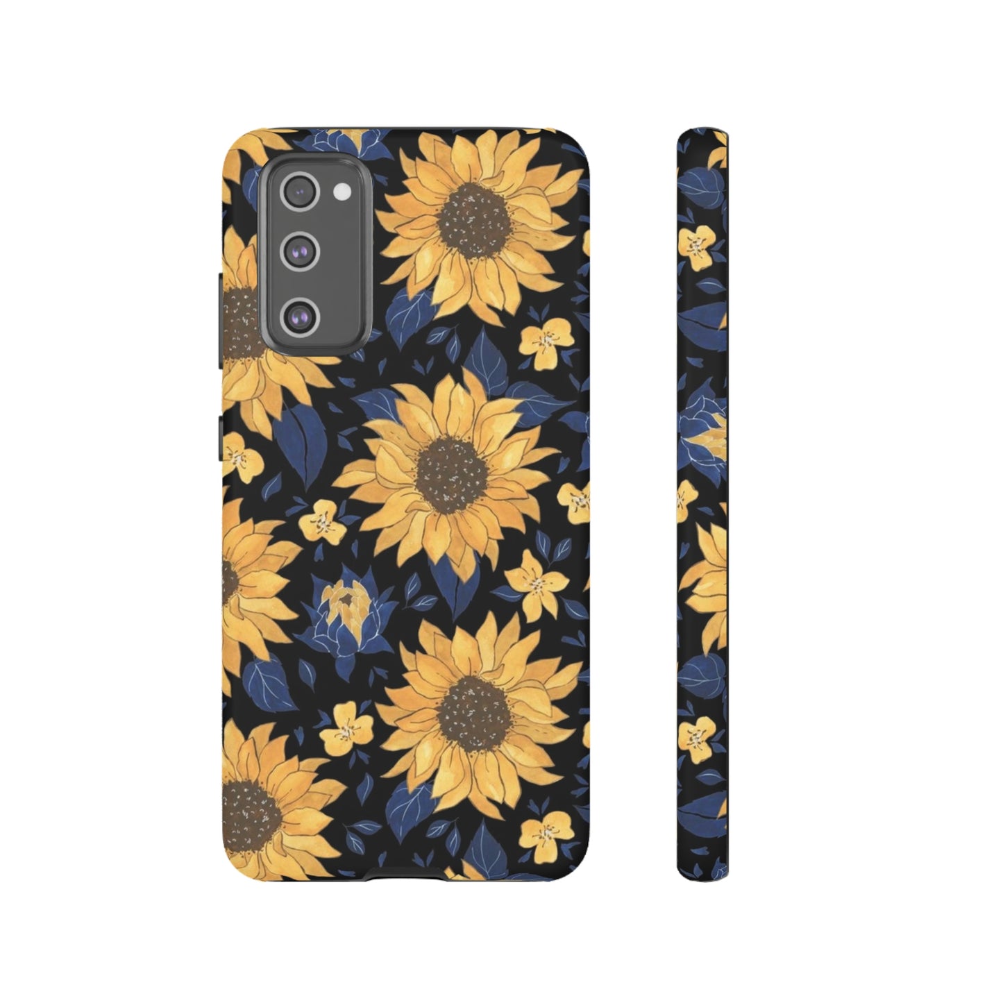 Sunflower phone case/ for Samsung & Google phones/ Floral collection/ Tough Phone Cases