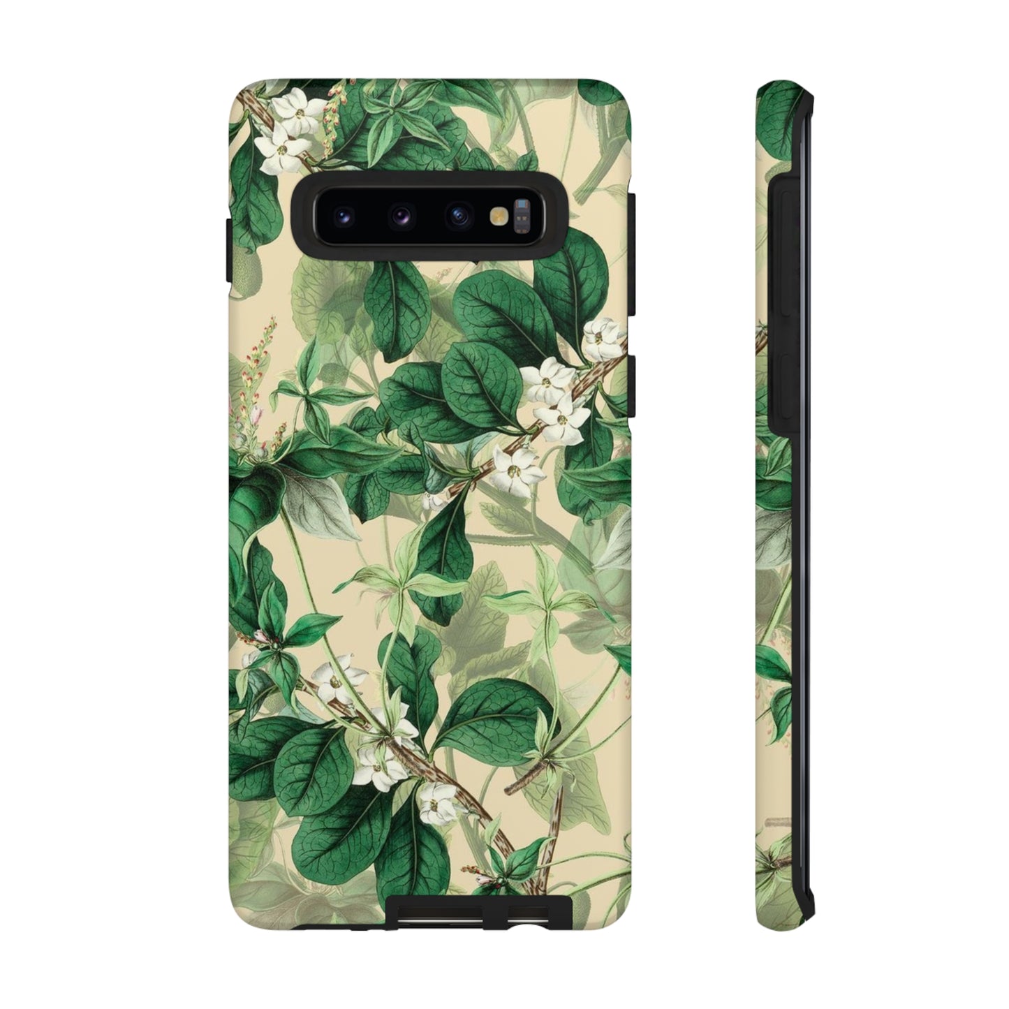 Green Petal phone case, for Samsung & Google phone./ Floral Collection