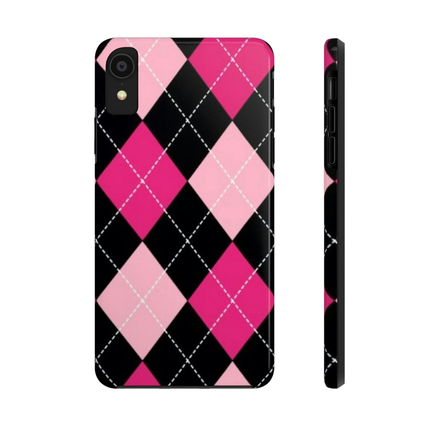 Pink Diamond phone case/ for iPhone/ plaid collection/ Tough Phone Cases