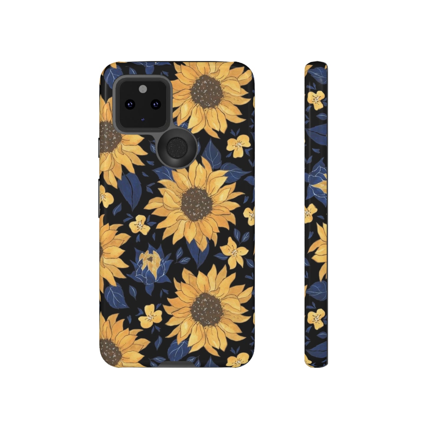 Sunflower phone case/ for Samsung & Google phones/ Floral collection/ Tough Phone Cases