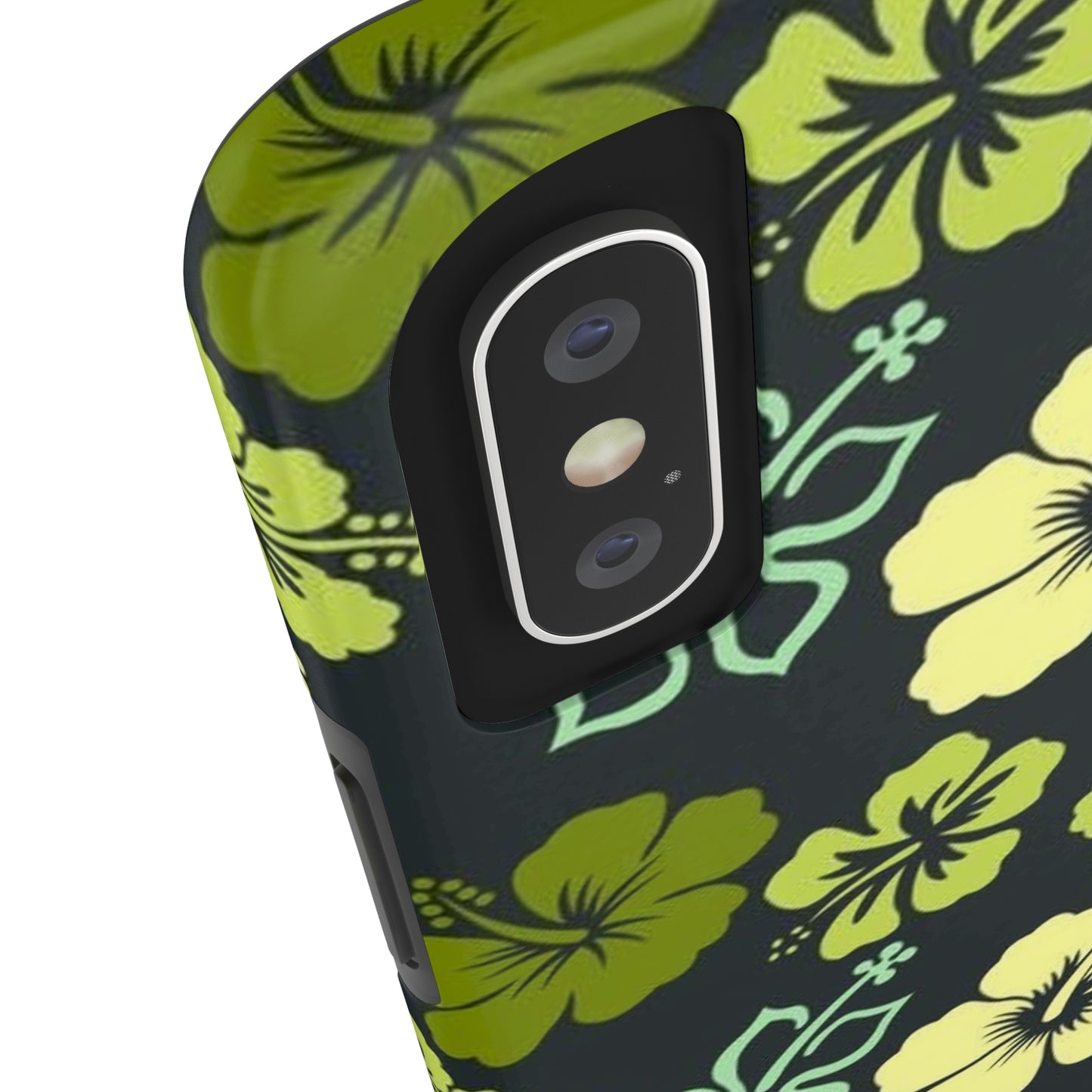 Green Hawaiian phone case for iPhone / summer collection Tough Phone Cases, Case-Mate