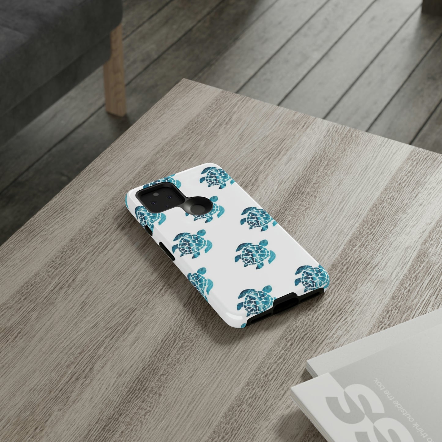 Turtles Crossing phone case/ for Samsung & Google phones/ Tough Cases/ summer collection