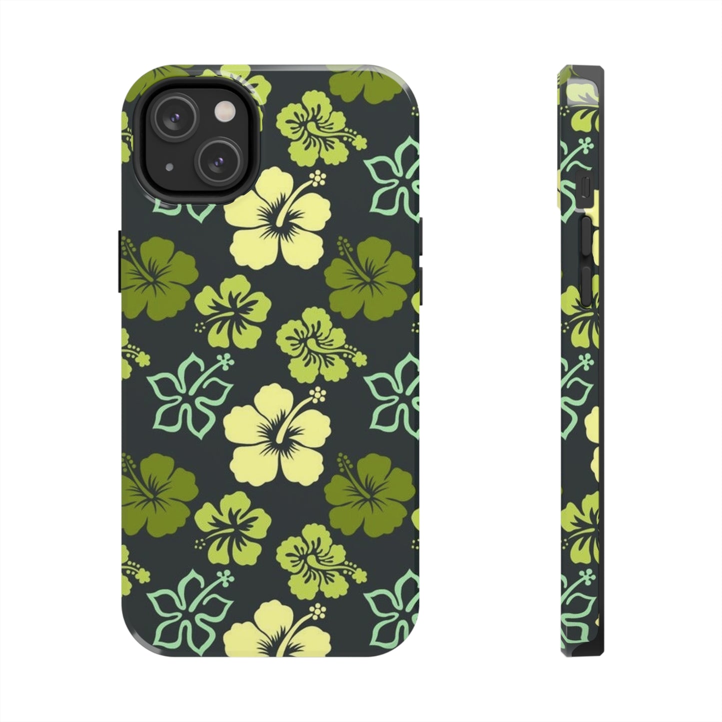 Green Hawaiian phone case for iPhone / summer collection Tough Phone Cases, Case-Mate