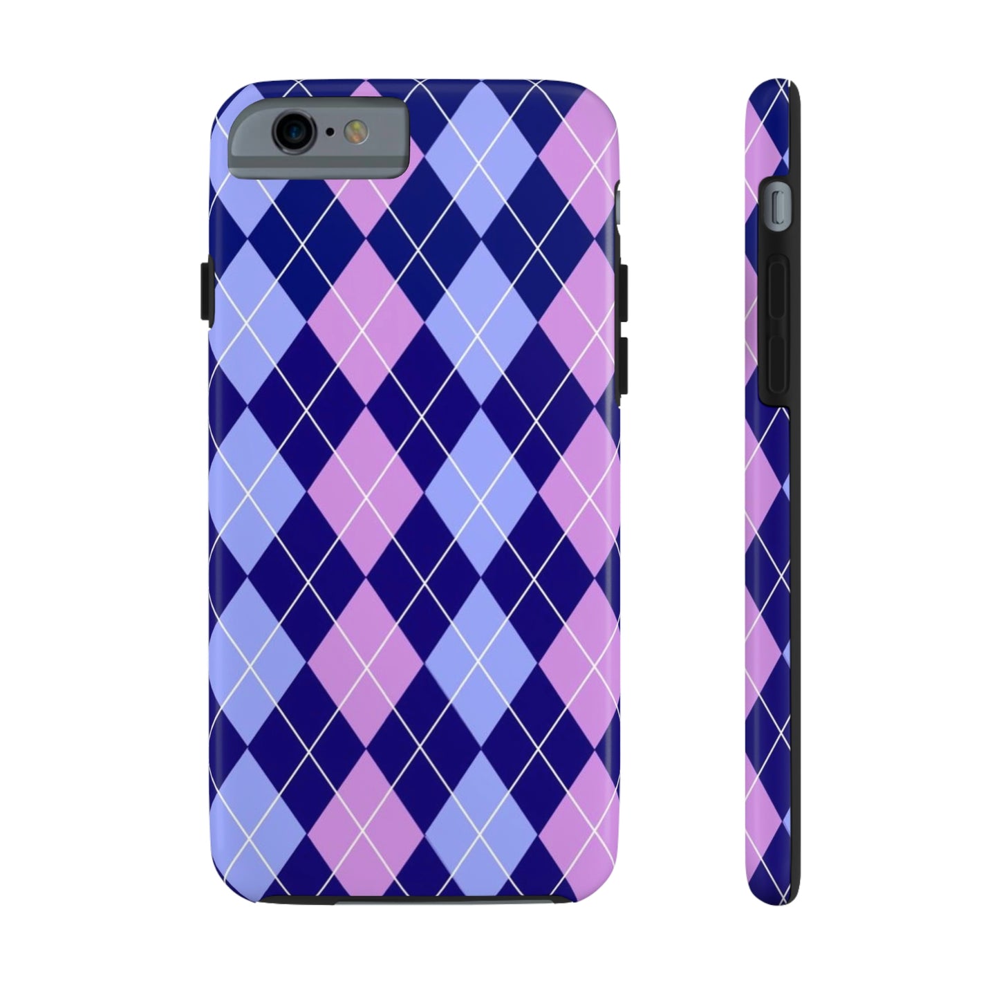 Purple plaid sweater phone case/ for iPhone/ plaid collection/ Tough Phone Cases