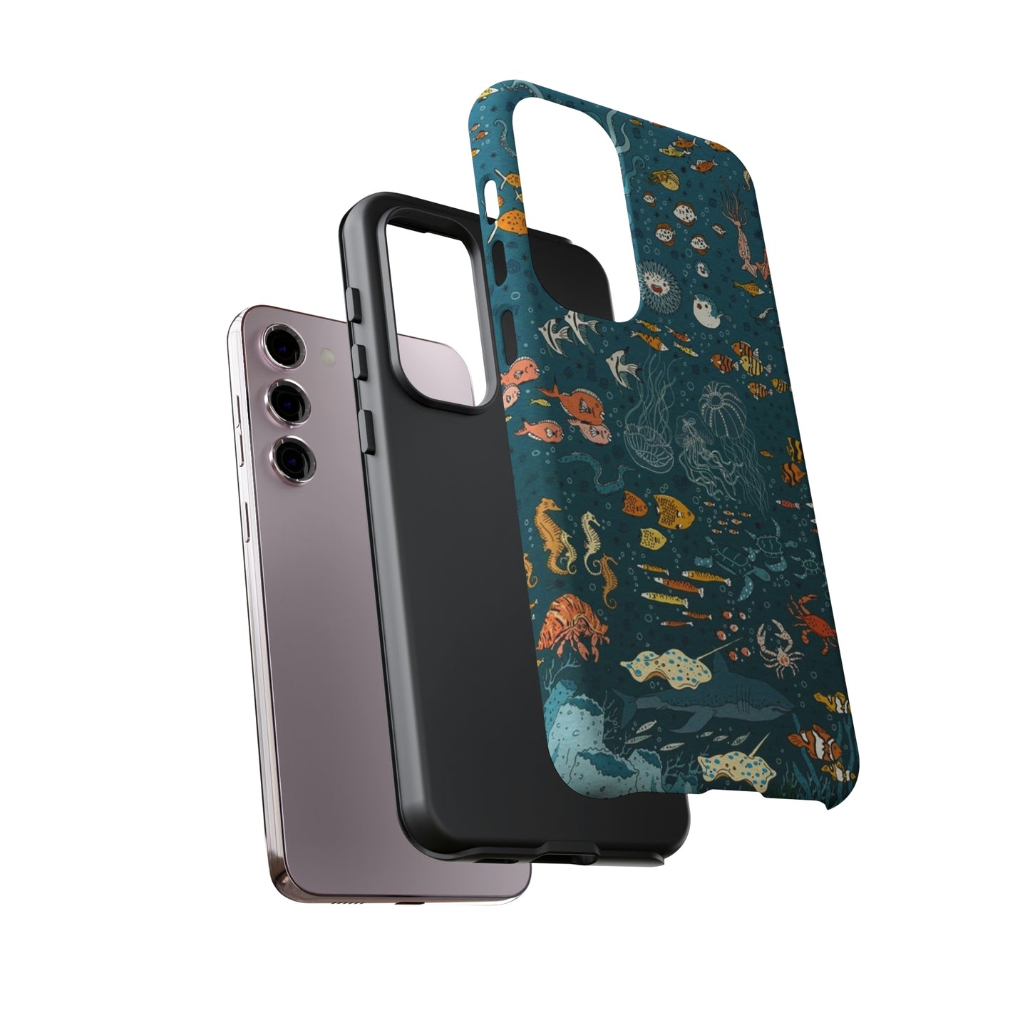 under the sea, phone case, for Samsung & Google phones, summer collection /Tough Cases