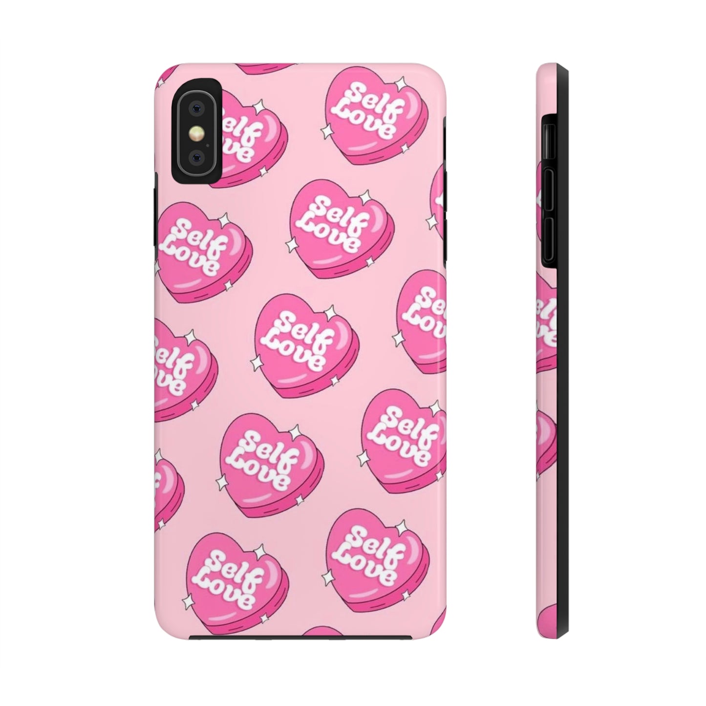 Self Love phone case/ for iPhones/heart collection Tough Phone Cases,