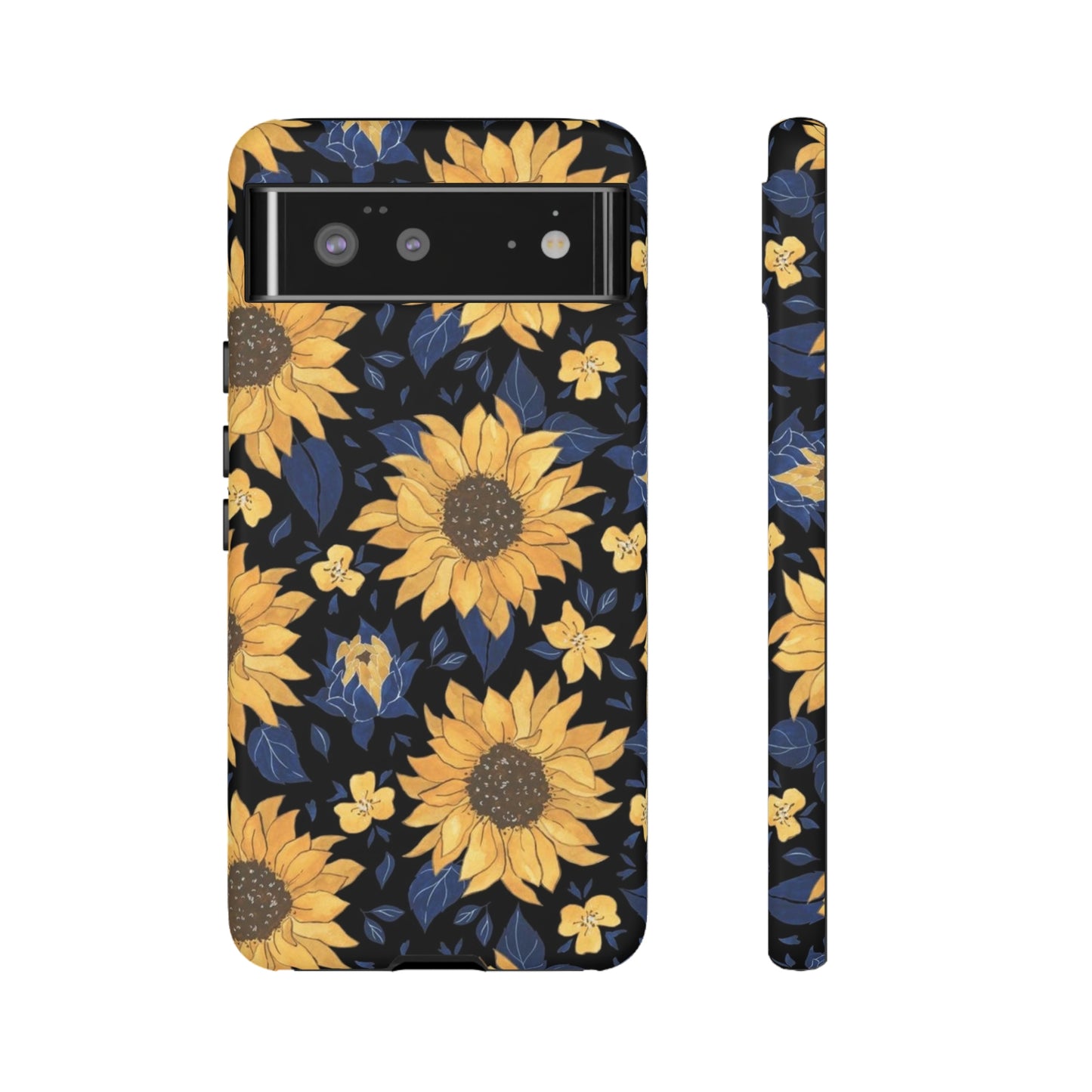 Sunflower phone case/ for Samsung & Google phones/ Floral collection/ Tough Phone Cases