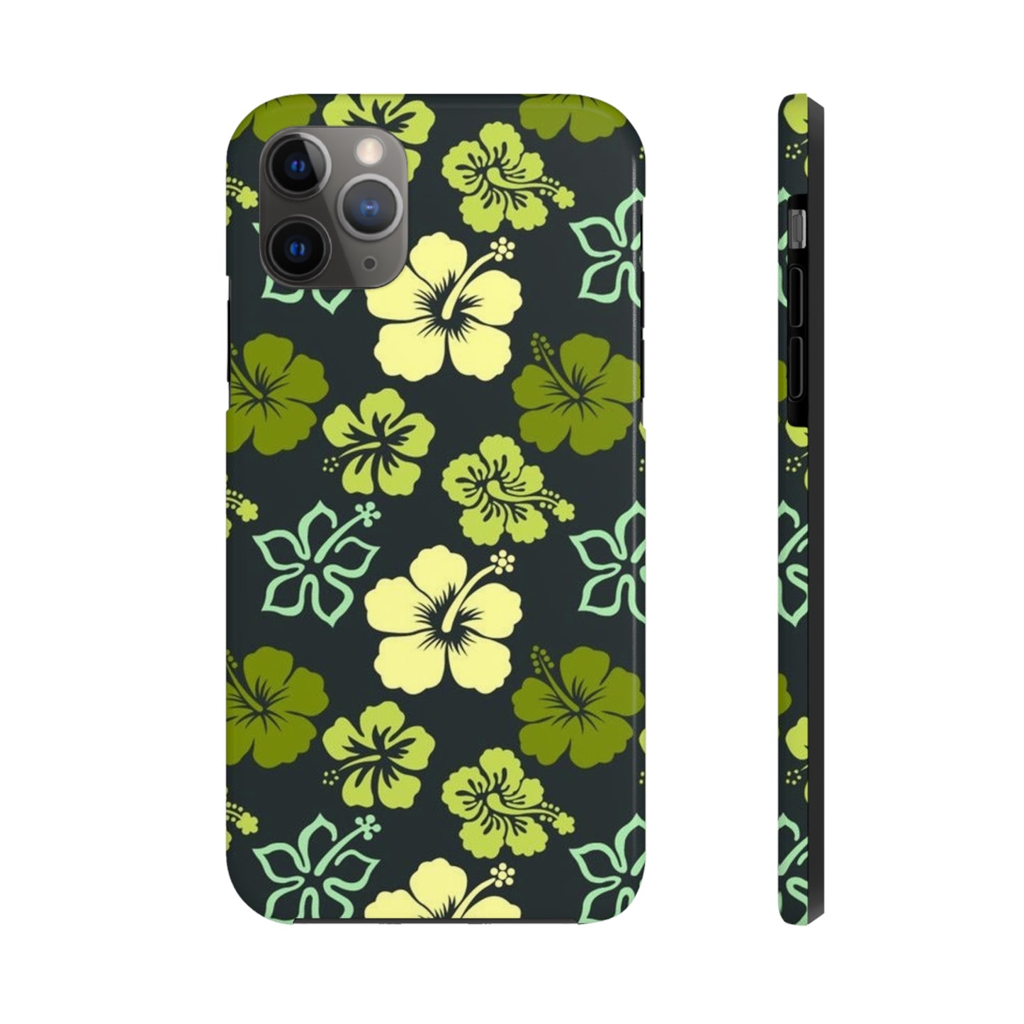 Green Hawaiian phone case for iPhone / summer collection Tough Phone Cases, Case-Mate