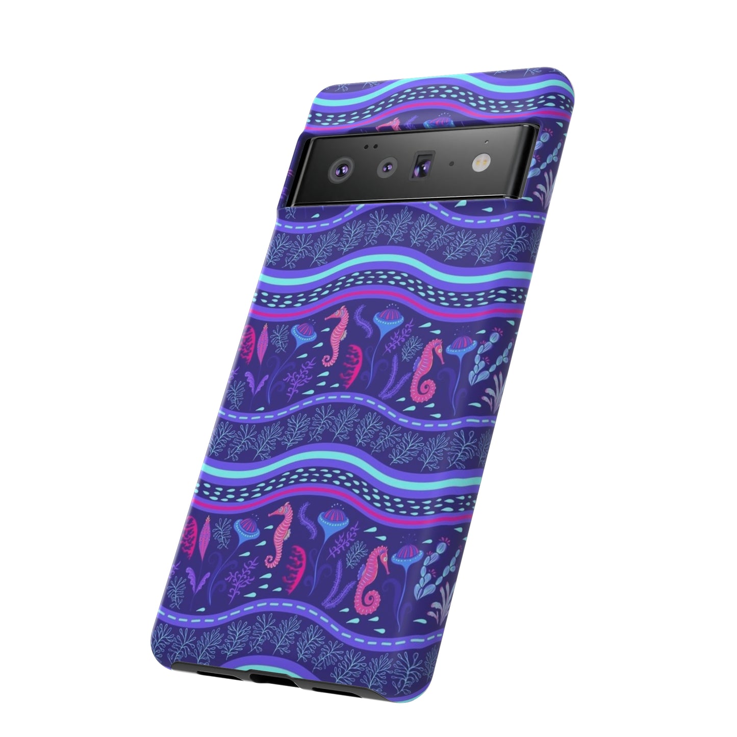 Sea horse reef/ phone case, for Samsung & Google phones/ Summer collection / Tough Cases