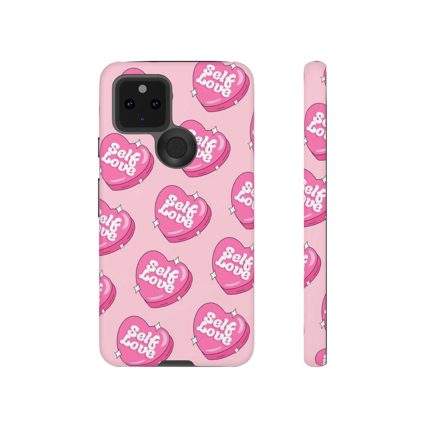 Self love phone case, for Samsung & google phones,/ heart collection/ tough case