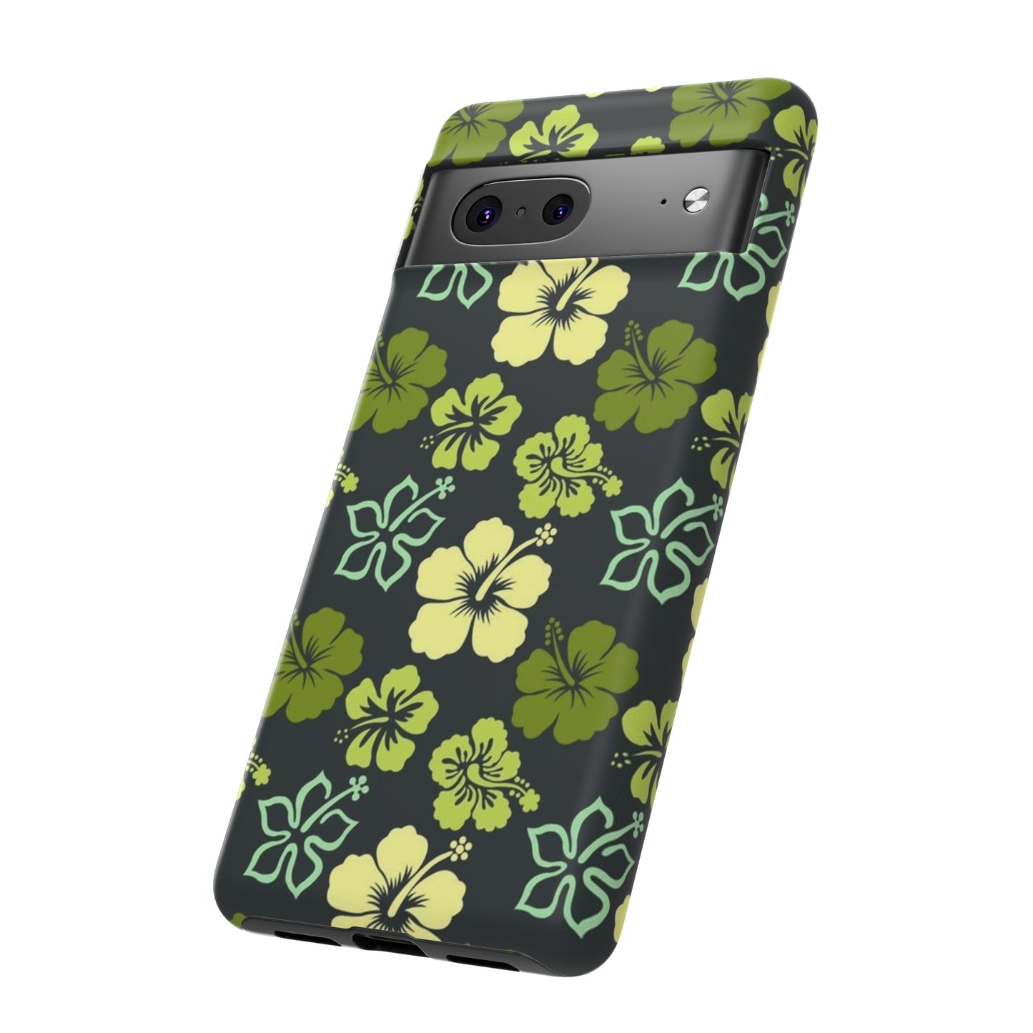 Green Hawaiian phone case for Samsung & Google phones / summer collection / Tough Cases