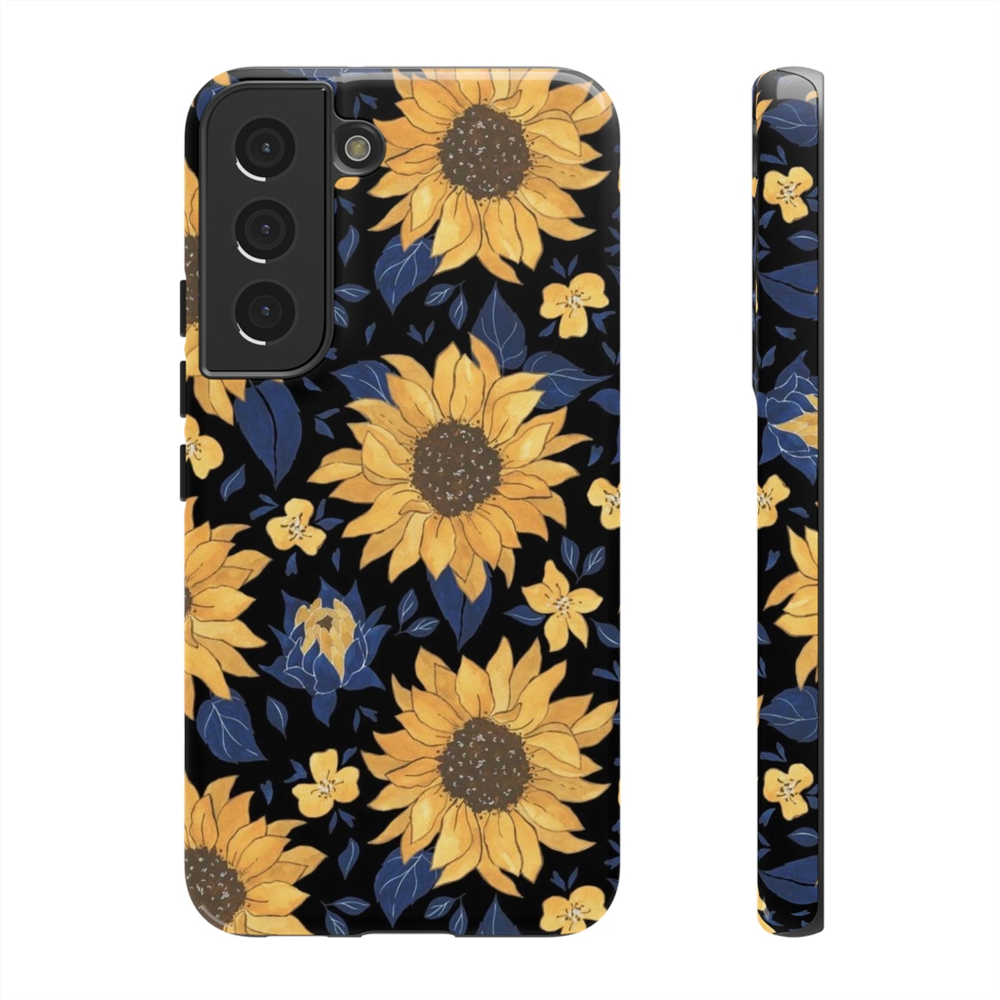 Sunflower phone case/ for Samsung & Google phones/ Floral collection/ Tough Phone Cases